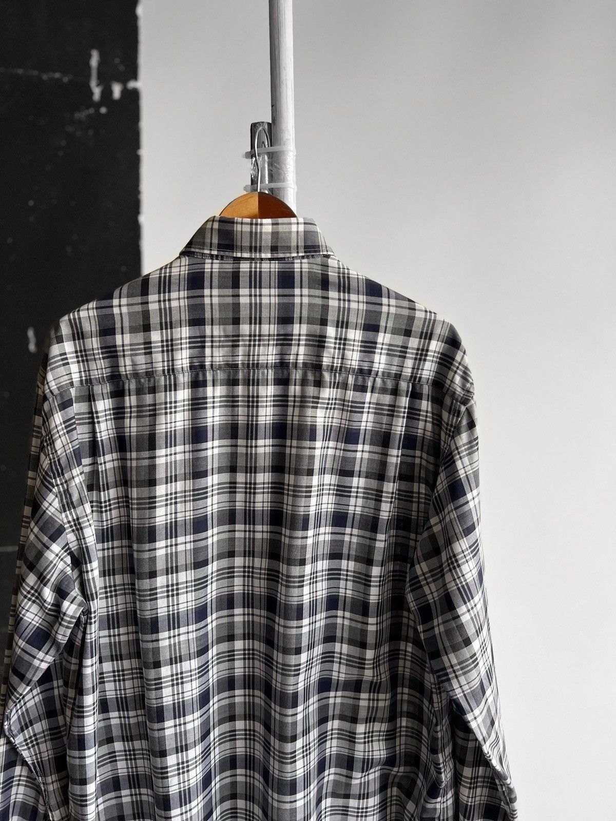 Designer × Paul & Shark Paul&Shark Yachting Mens Plaid Long Sleeve Button Shirt Size US XL / EU 56 / 4 - 4 Thumbnail