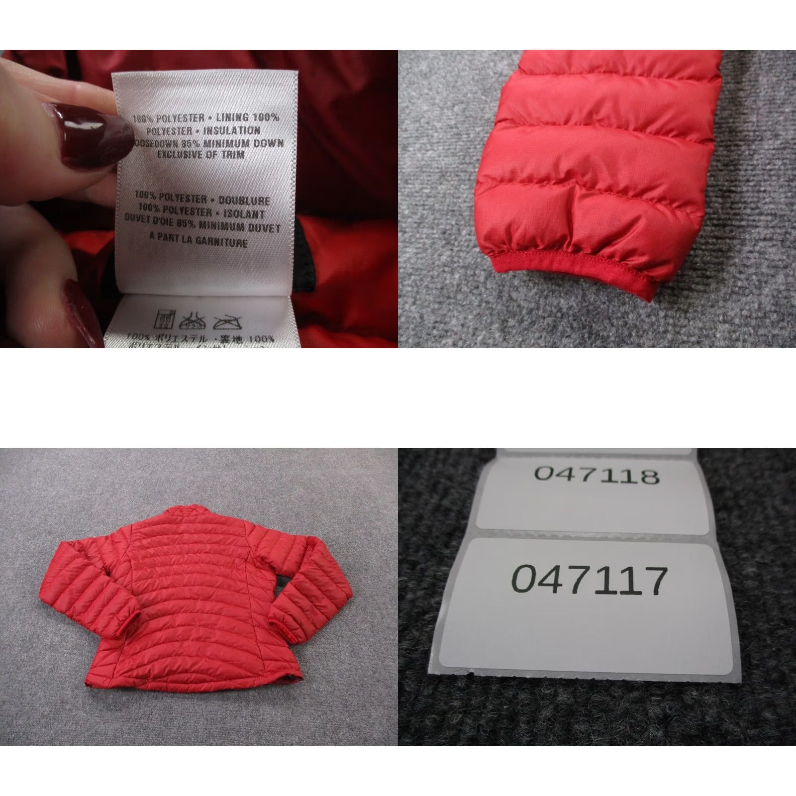 Patagonia Patagonia Jacket Women XS Red Down Puffer Quilted Outdoors Casual Zip Windproof Wind-Resistant Pockets Logo 90s Size XS / US 0-2 / IT 36-38 - 8 Thumbnail