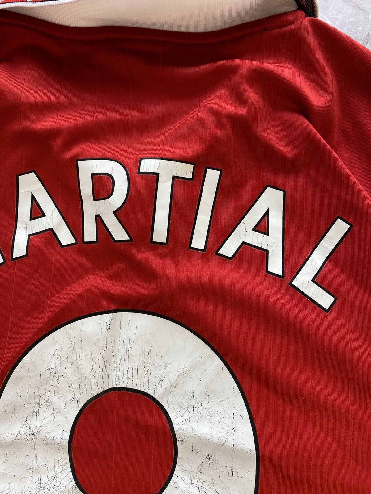 Adidas × Vintage Adidas Manchester United #11 Martial 2022 UEFA Soccer Jersey Size US M / EU 48-50 / 2 - 18 Thumbnail