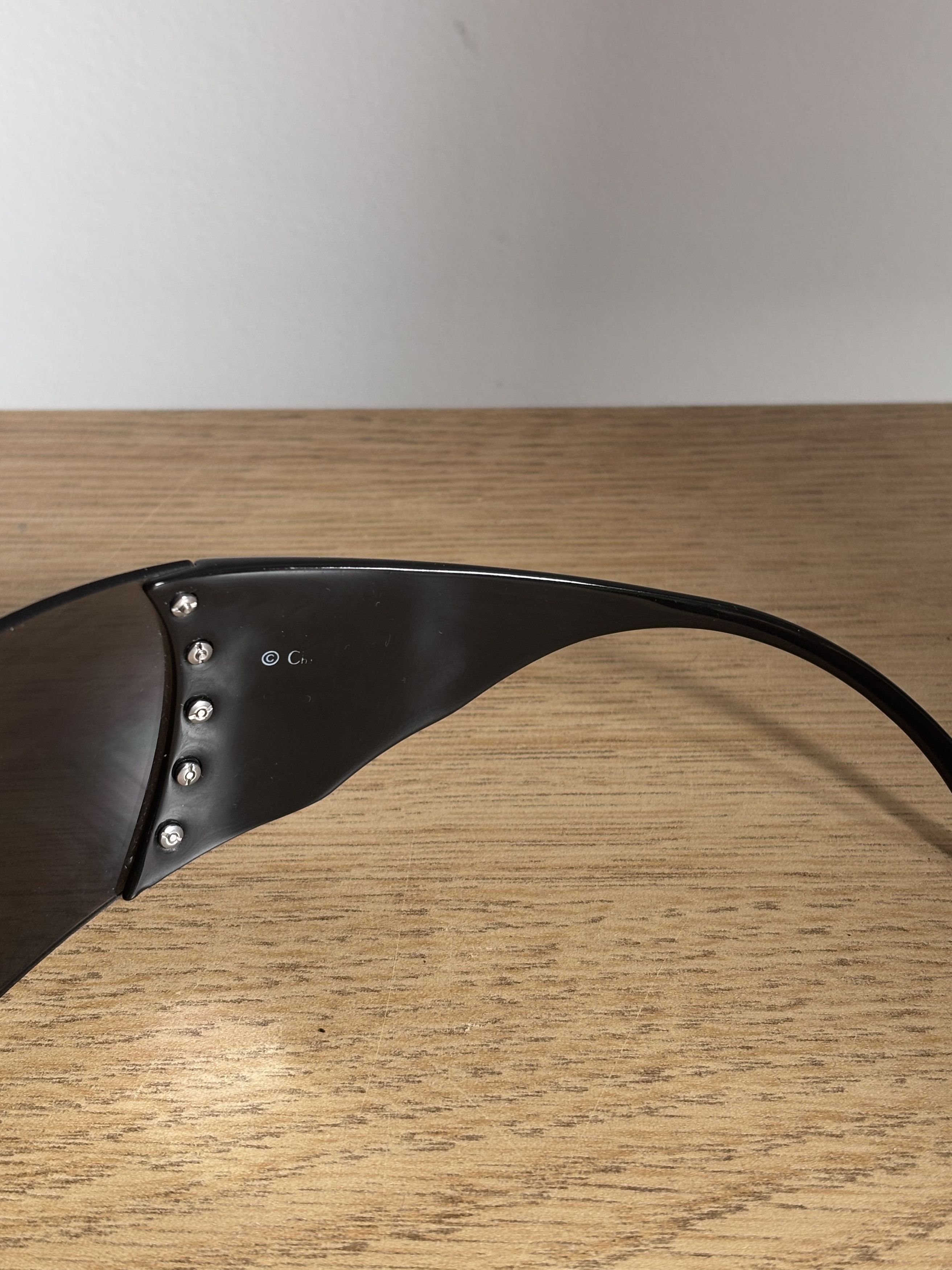 Dior DIOR Sunglasses Bike Wrap Shield Mask Ski Galliano Era Size ONE SIZE - 8 Thumbnail