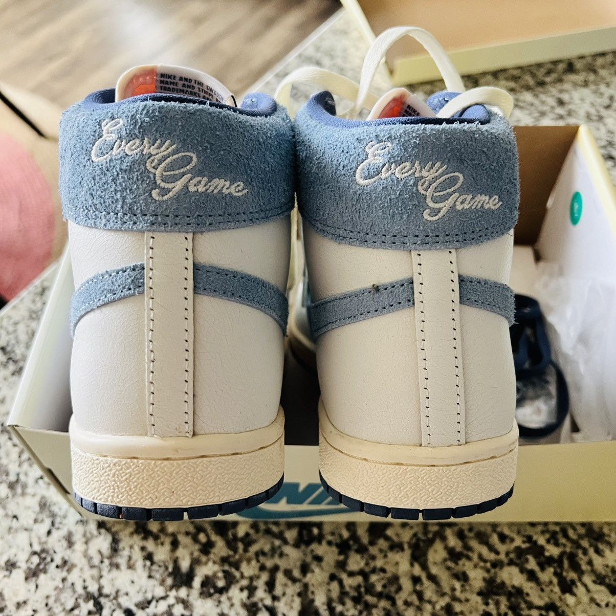 Jordan Brand Nike Jordan Air Ship PE SP Every Game Blue Size 8 Size US 8 / EU 41 - 4 Thumbnail