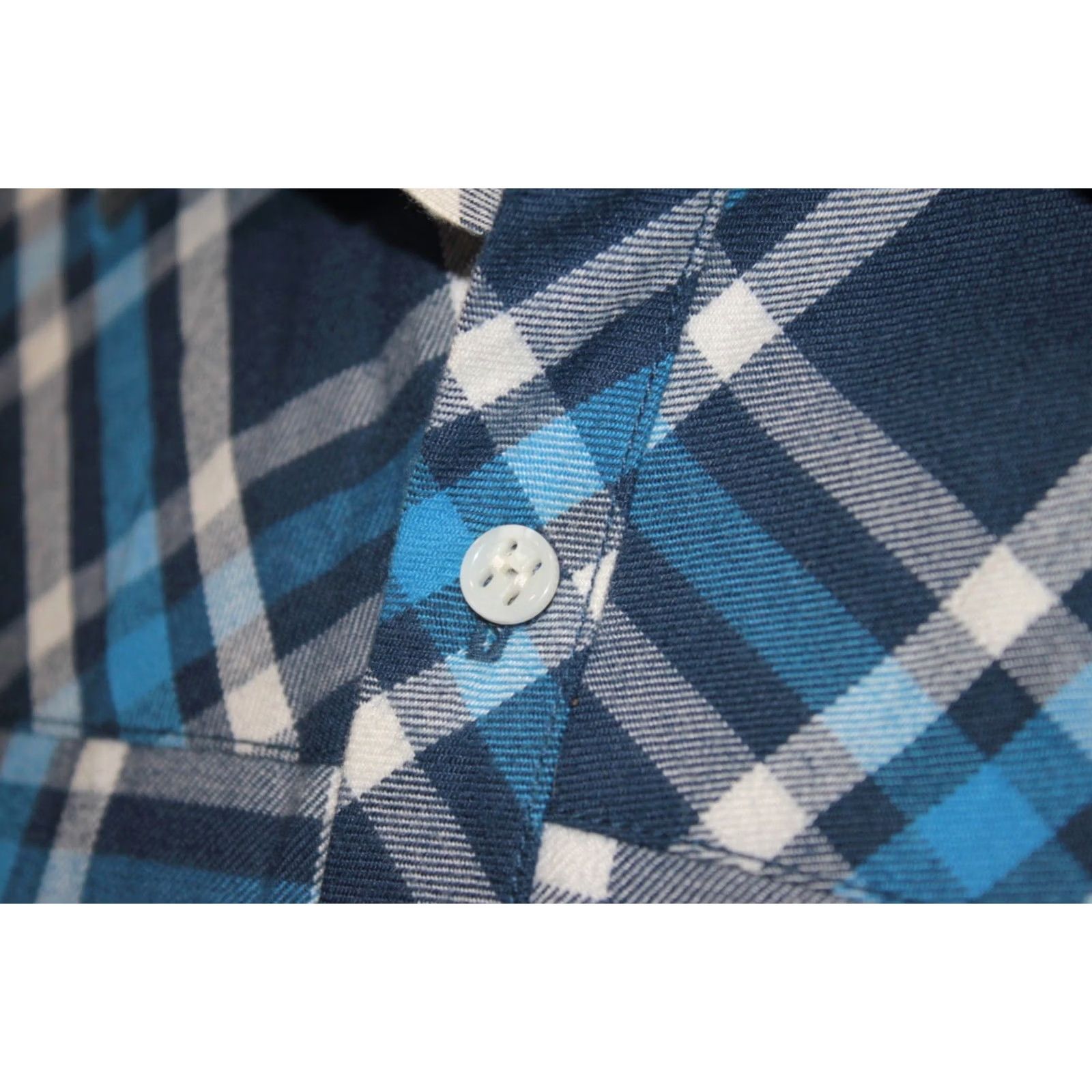 Vintage Haglofs womens long sleeve blue check shirt Size M Size M / US 6-8 / IT 42-44 - 2 Thumbnail