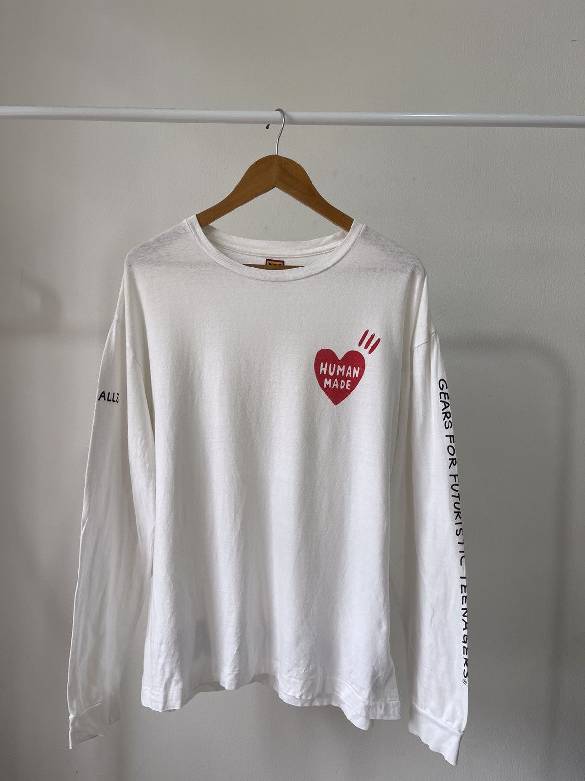 Human Made Human Made Long Sleeve Big Logo At back A1 Size US L / EU 52-54 / 3 - 3 Thumbnail