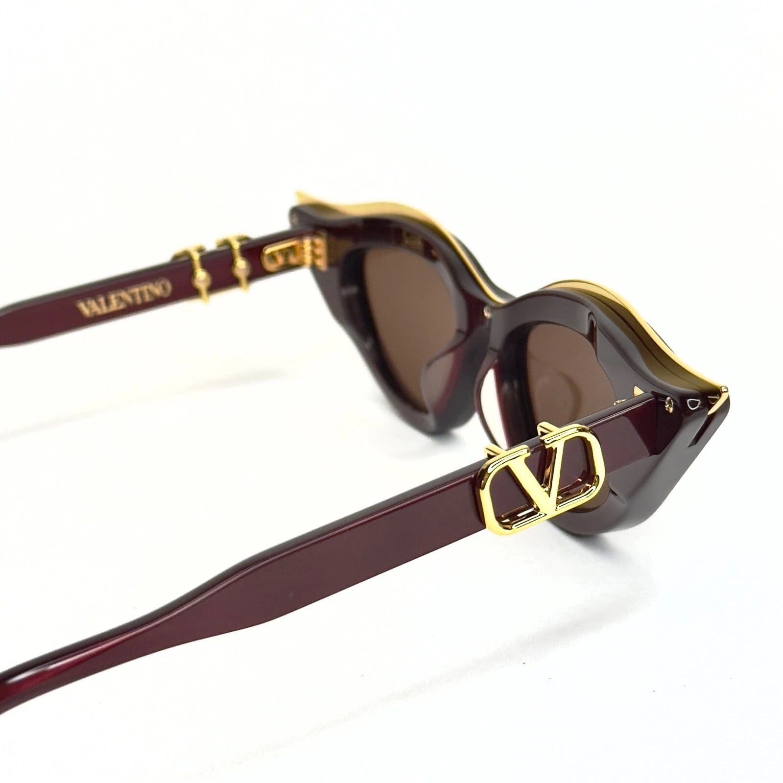 Valentino VALENTINO VLS114 V GOLDCUT II VLS 114B Fashion Sunglass Size ONE SIZE - 8 Thumbnail
