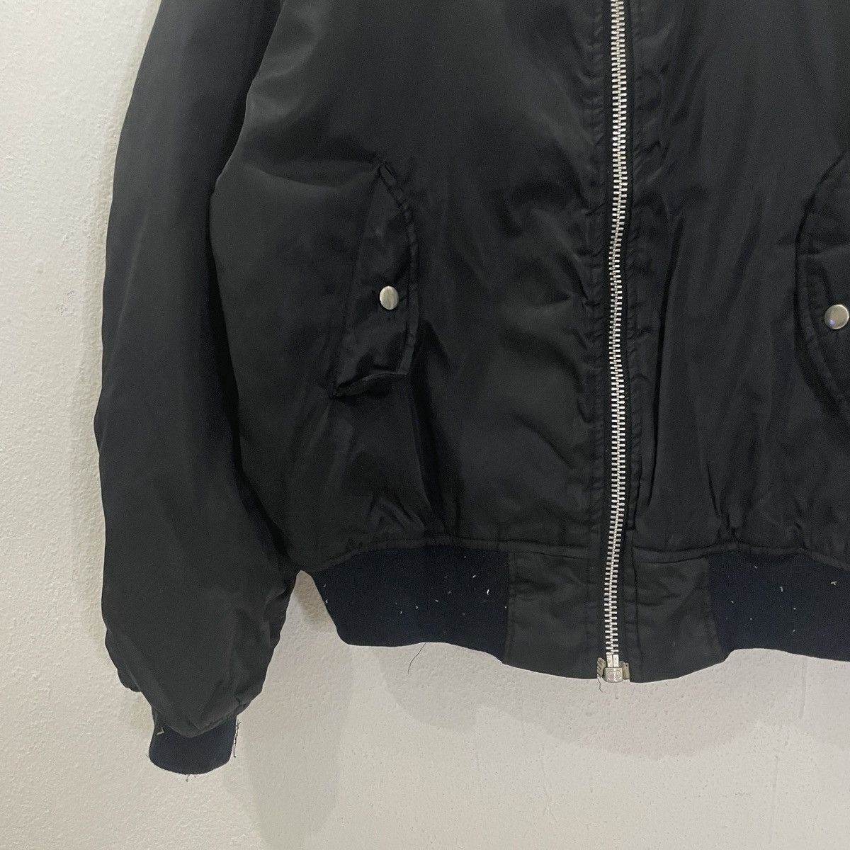 Japanese Brand Vintage Japanese Designer Bomber Jacket Size US XL / EU 56 / 4 - 3 Thumbnail