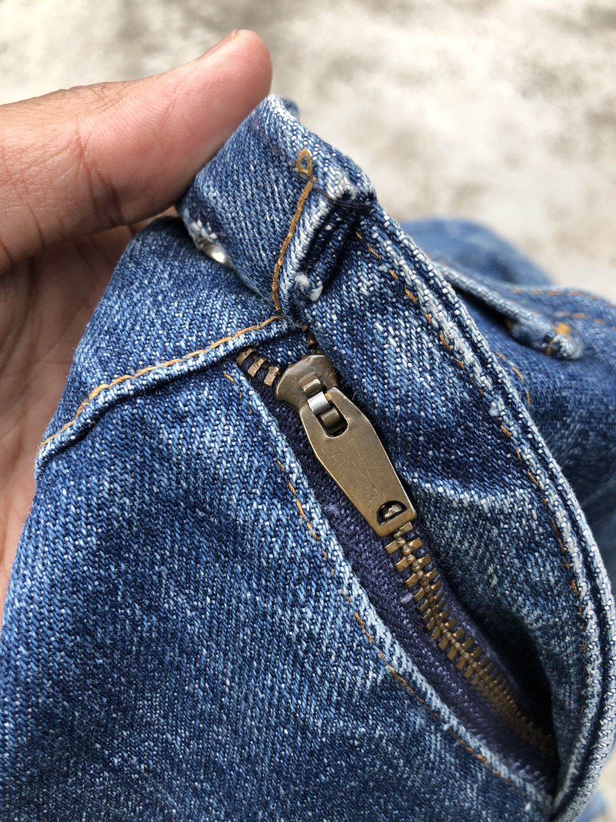 Levi's FLARED VINTAGE 70s LEVIS 646 ORANGE TAB Size US 29 - 5 Thumbnail