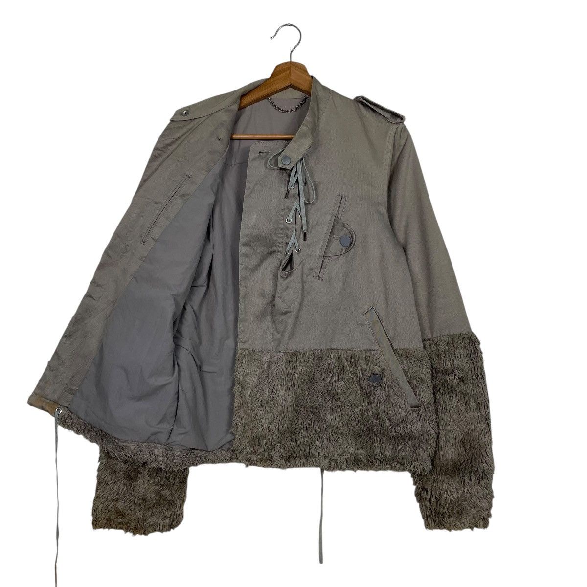 Maison MIHARA YASUHIRO Mihara Yasuhiro Fur Mix Rider Jacket Size M / US 6-8 / IT 42-44 - 11 Thumbnail