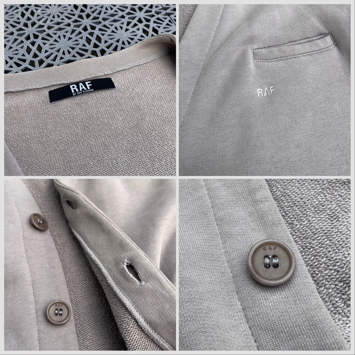Raf Simons × Raf by Raf Simons × Vintage 🔥Vintage RAF By RAF SIMONS Cardigan Size US S / EU 44-46 / 1 - 5 Thumbnail