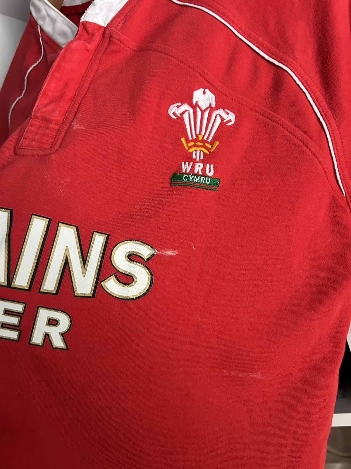 Reebok × Vintage Vintage Wales Rugby Reebok 2002/2004 Jersey shirt Size US M / EU 48-50 / 2 - 4 Thumbnail