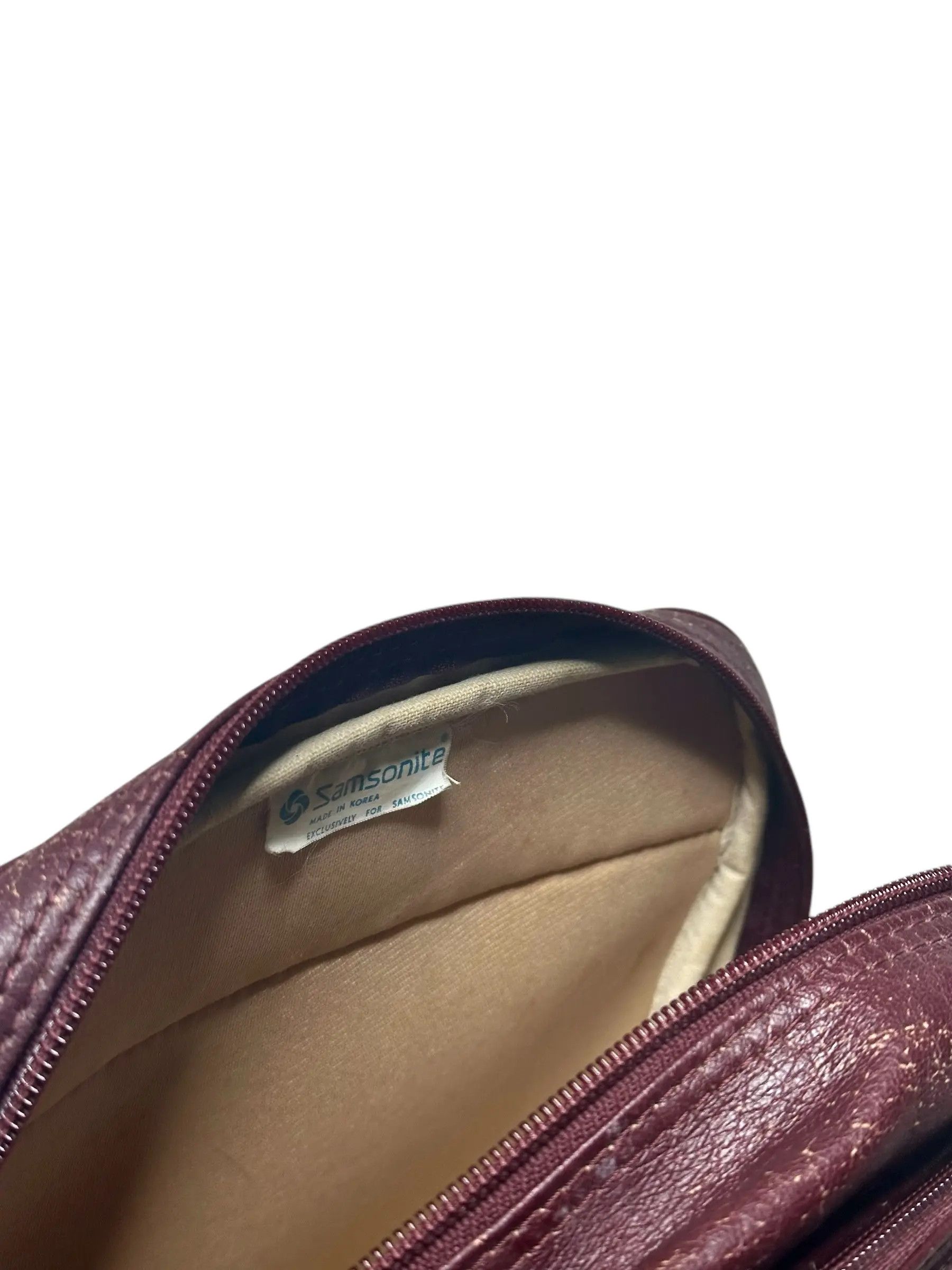 Samsonite Korean Samsonite vintage leather box military bag Size ONE SIZE - 5 Thumbnail