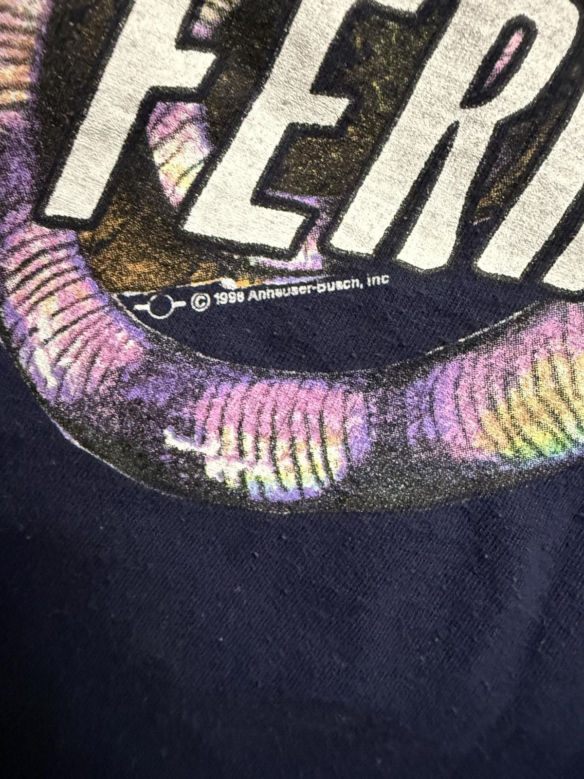 Designer Budweiser Lizard Commercial T-shirt Incompetent Ferret Size US XL / EU 56 / 4 - 5 Thumbnail