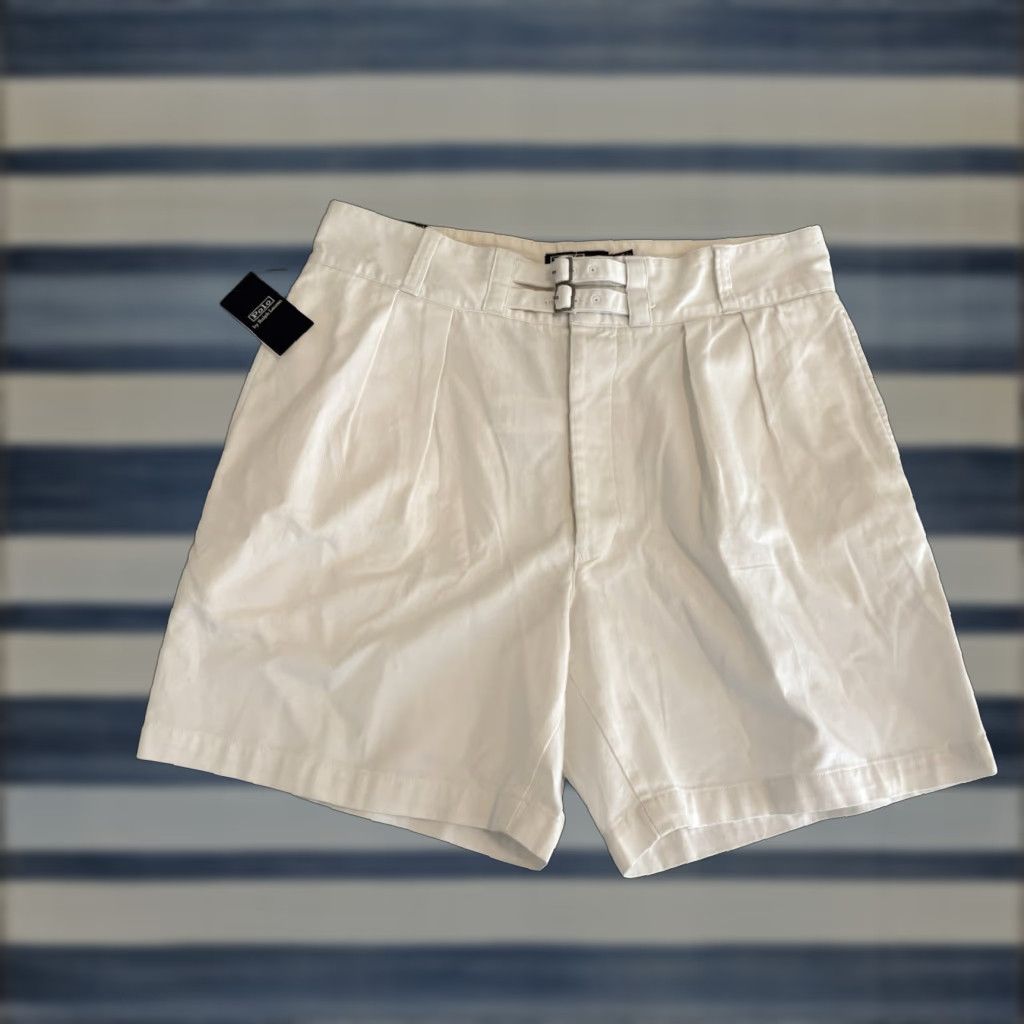 Polo Ralph Lauren Polo Ralph Lauren Chino Shorts White Relaxed Fit Size 36 NWT Size US M / EU 48-50 / 2 - 1 Thumbnail