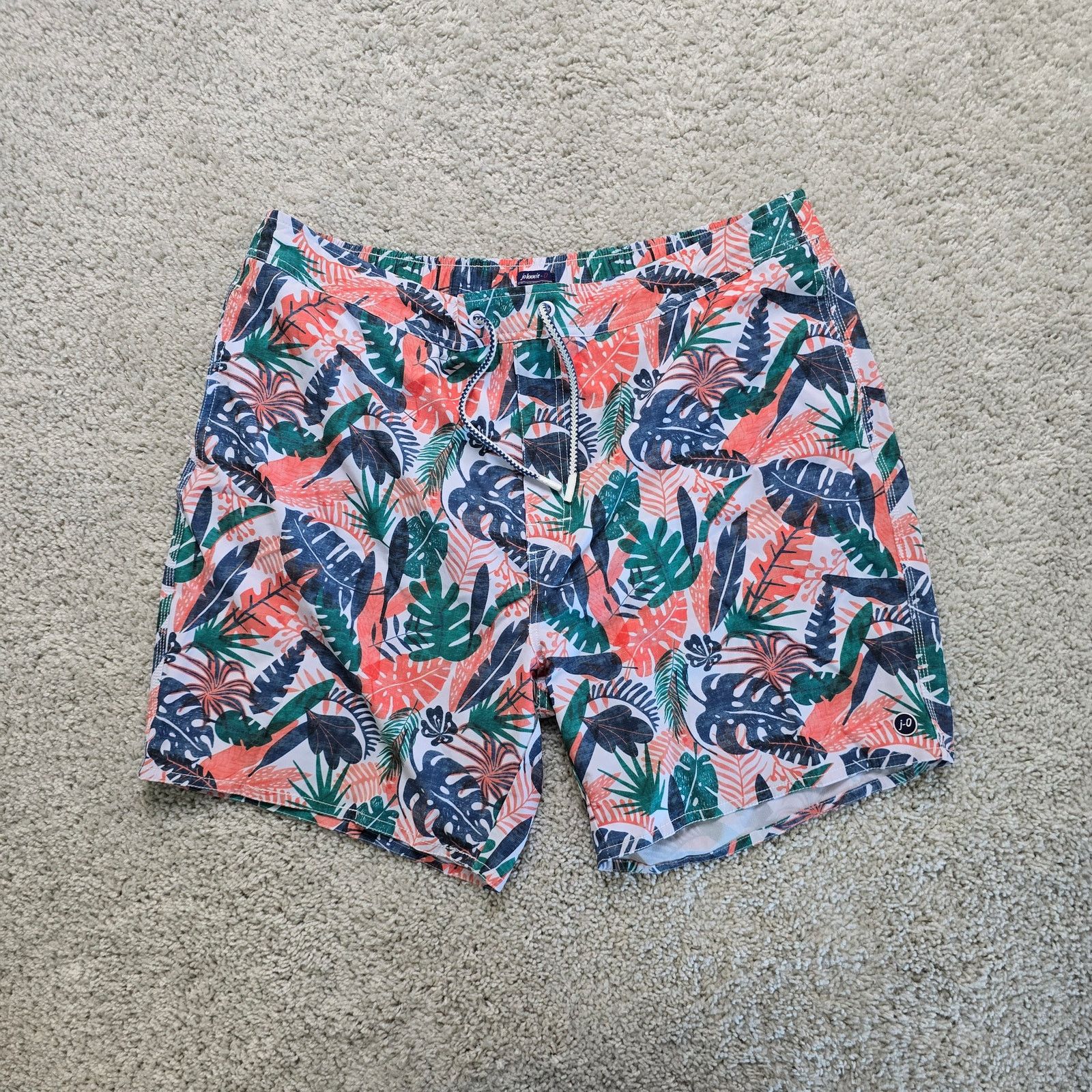 johnnie-O Johnnie-O Boardshorts Swim Trunks Mens Size XXL 2XL USA Y2K Size US 35 - 3 Thumbnail