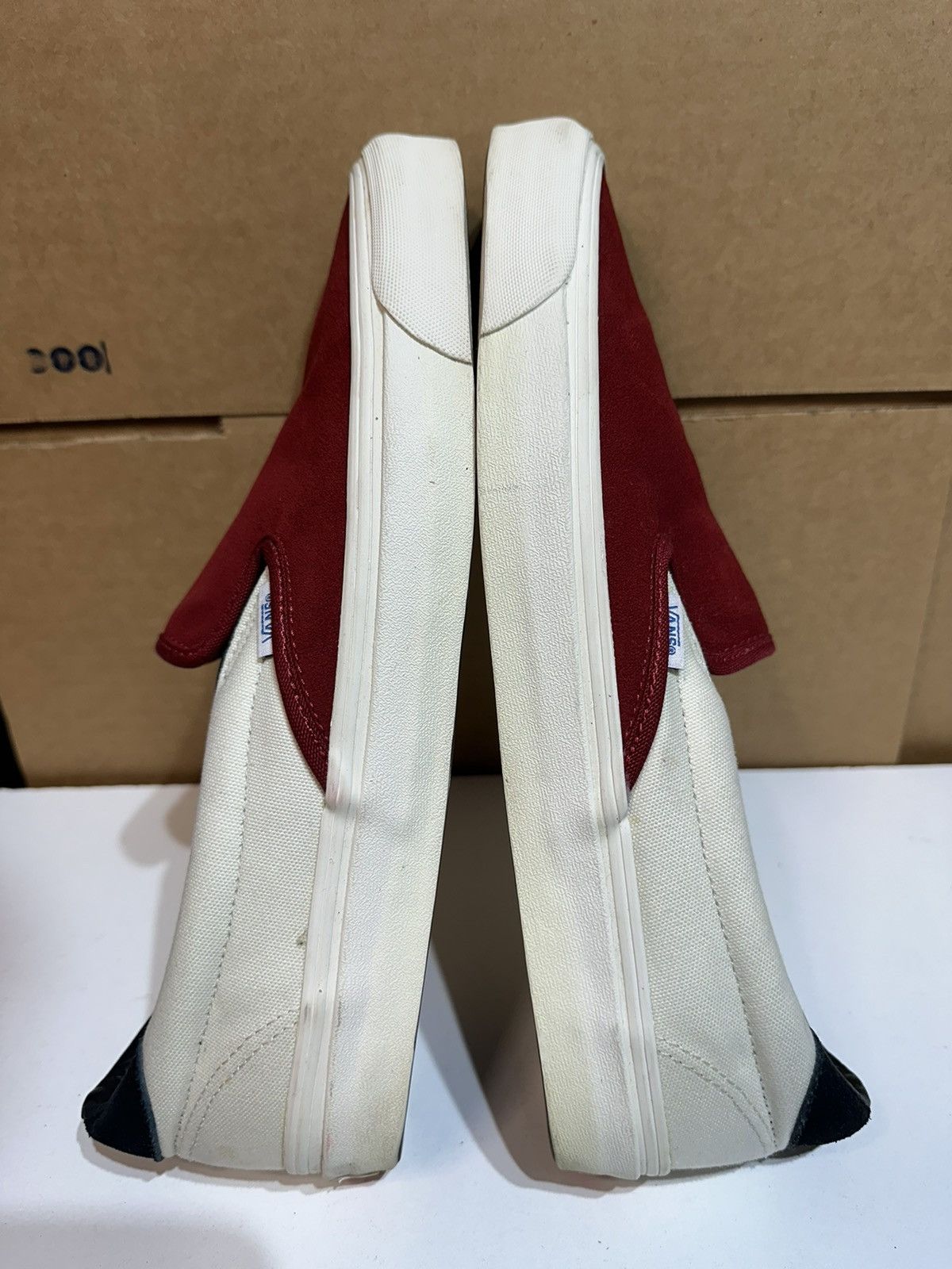 Vans Vans Vault OG Slip On LX Red Dahlia Size US 13 / EU 46 - 3 Thumbnail