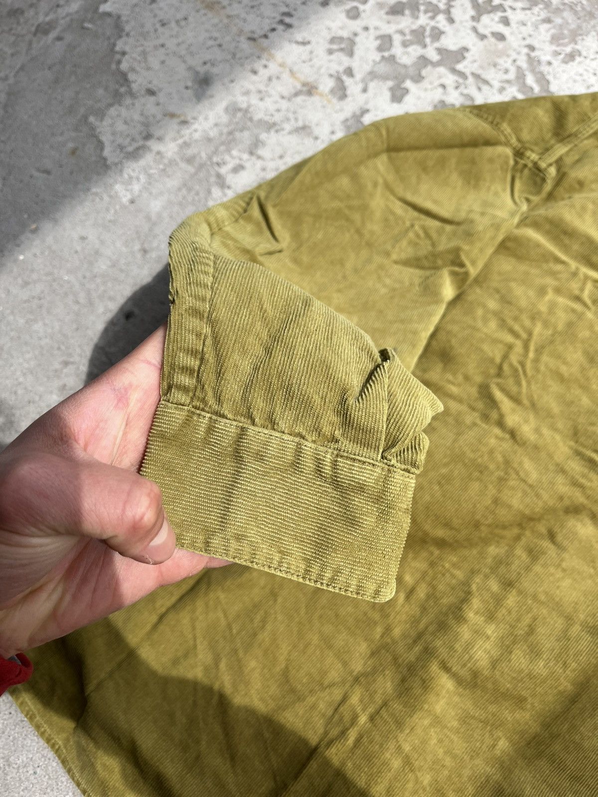 Versace 70s 🔥 Gianni Versace Faded Corduroy Shirt Thrashed Overshirt Size US L / EU 52-54 / 3 - 22 Thumbnail