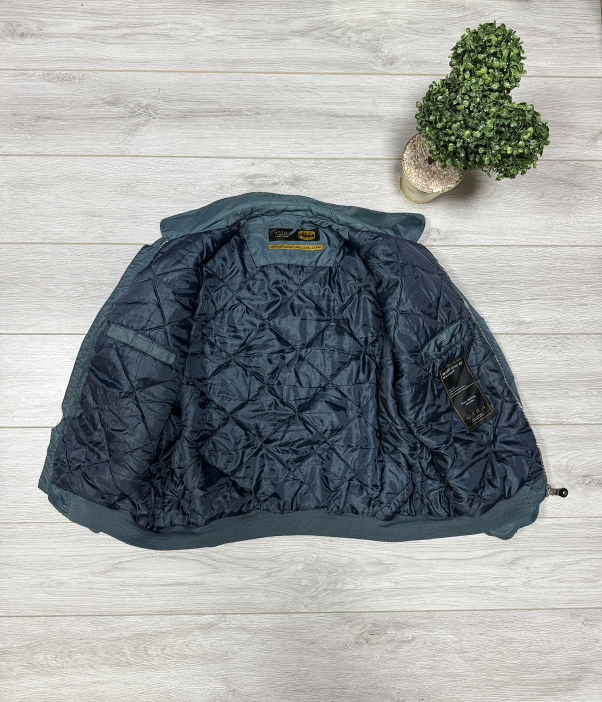 Schott Scott M2 heavy duty schott bomber jacket vintage Size US XL / EU 56 / 4 - 4 Thumbnail