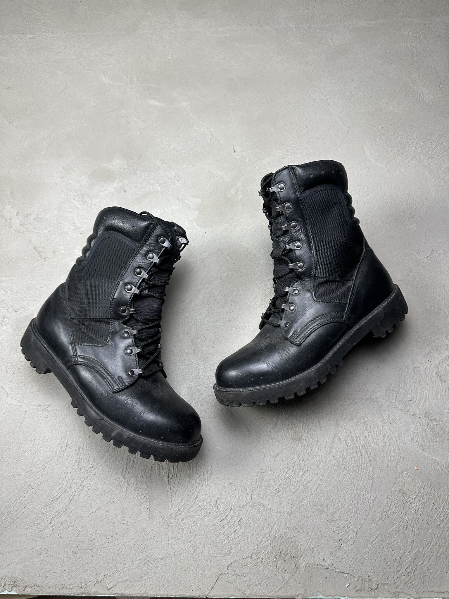 Police Boots Military Boot Shine Vintage VINTAGE Sportwelt Combat