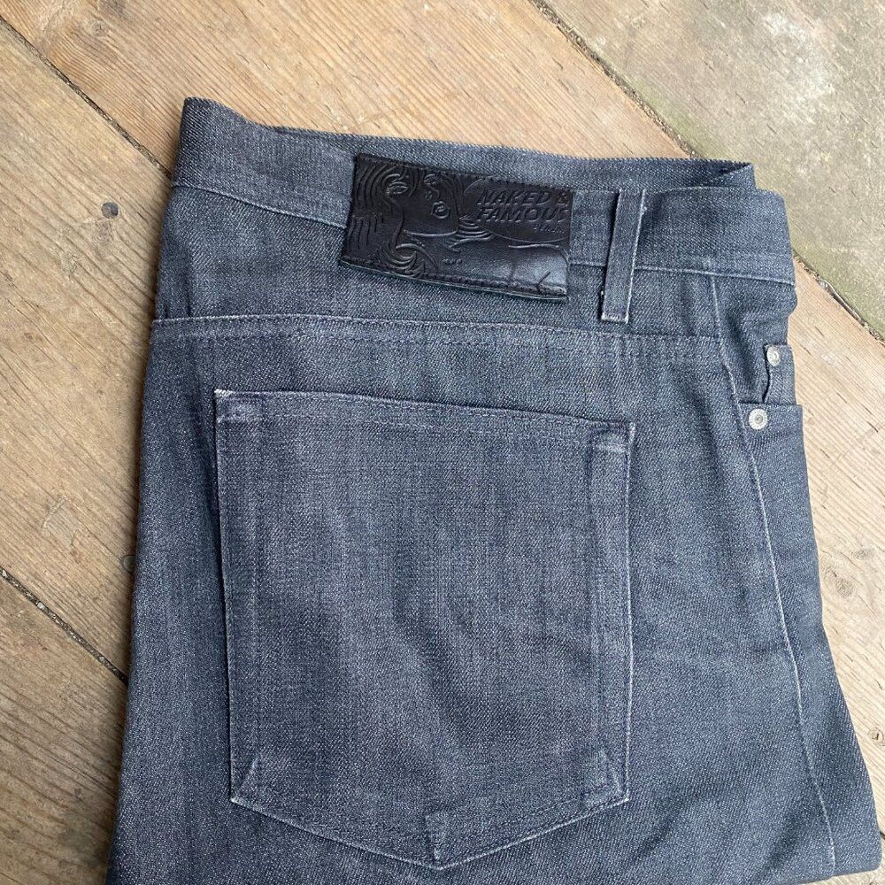 Naked & Famous × Vintage Naked & Famous Japanese Selvedge Jeans Size 38 Gray Size US 38 / EU 54 - 3 Thumbnail