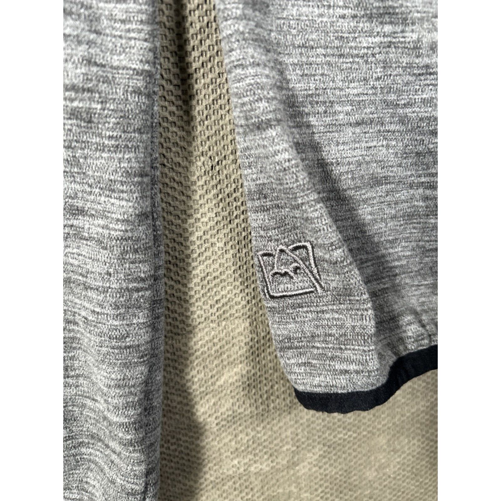 Avalanche Avalanche Mens Lightweight Fleece Gray 1/4 Zip Pullover Mock Neck XL Pullover Zip Sweatshirt Mens Size US XL / EU 56 / 4 - 5 Thumbnail