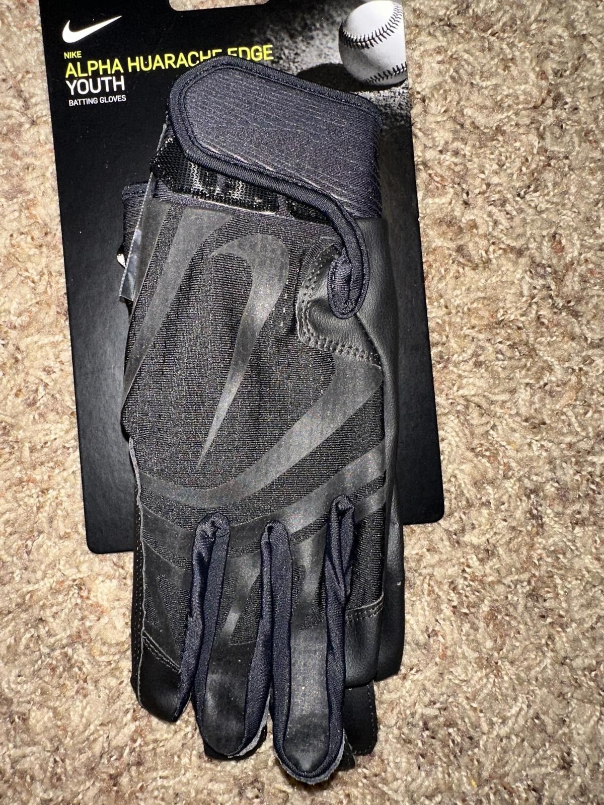 Nike Nike Alpha Huarache Edge Youth Batting Baseball Gloves Size ONE SIZE - 2 Thumbnail