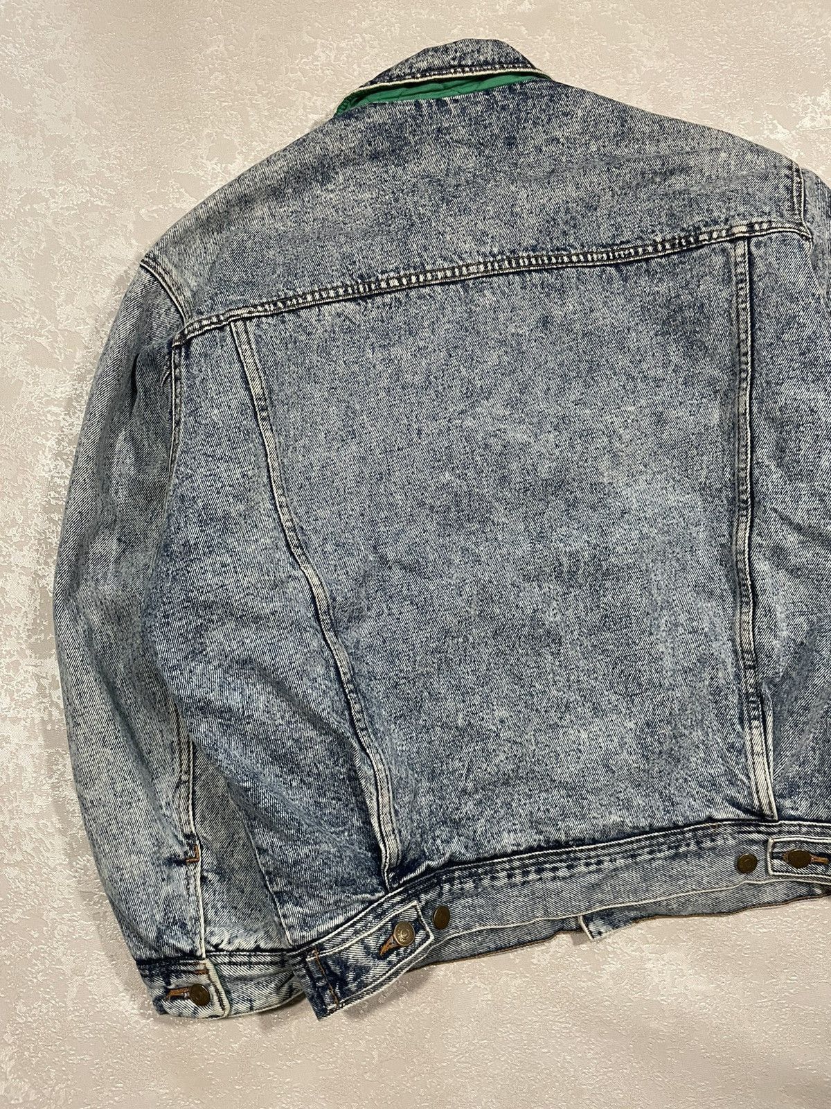 Lee 80s Vintage Lee Storm Rider Style Lois Denim Jacket Size US L / EU 52-54 / 3 - 11 Thumbnail