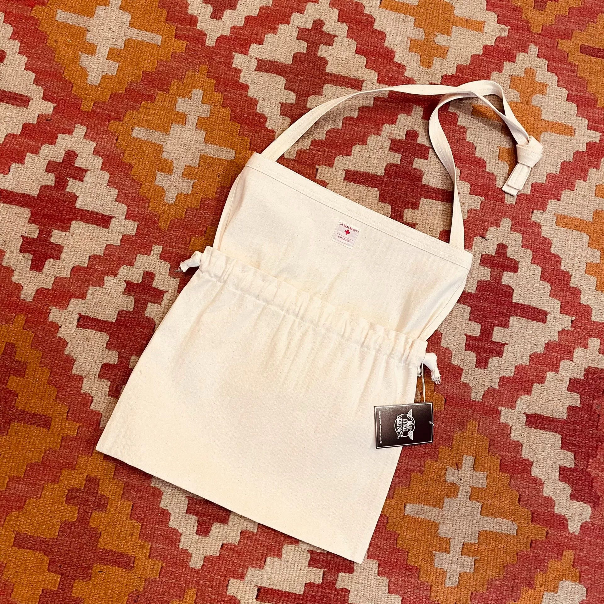 The Real McCoy's THE REAL McCOY'S RED CROSS APRON BAG Size ONE SIZE - 1 Thumbnail