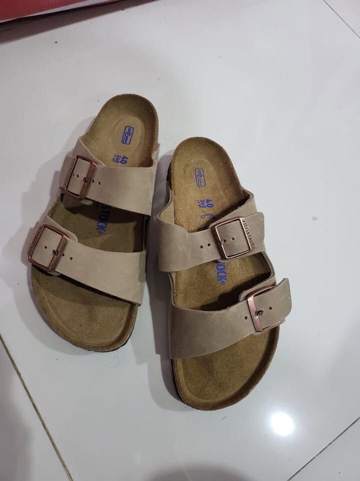 Birkenstock Birkenstock Arizona Suede Light beige Size 40 eur 26 cm new Size US 6.5 / EU 39-40 - 9 Thumbnail