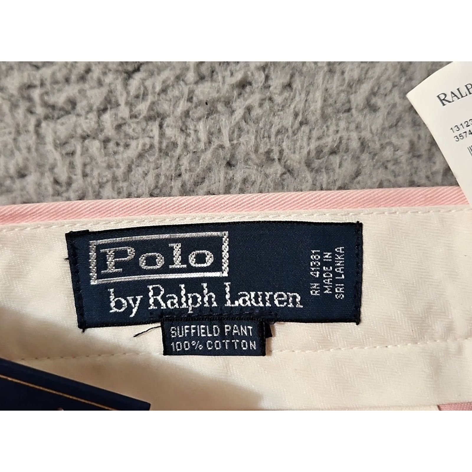 Polo Ralph Lauren Polo Ralph Lauren Pants 32x26 Pink Solid Cotton Mens Sz 32 Inseam 26 NWD Hemmed Regular Shirt? Size US XS / EU 42 / 0 - 3 Thumbnail