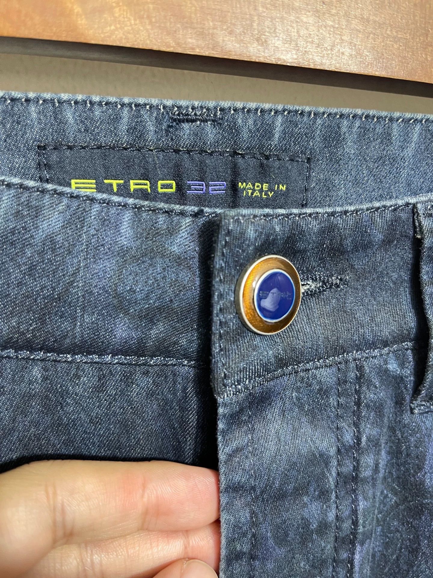 Etro Etro Paisley Slim Fit Jeans 32 Size US 32 / EU 48 - 4 Thumbnail