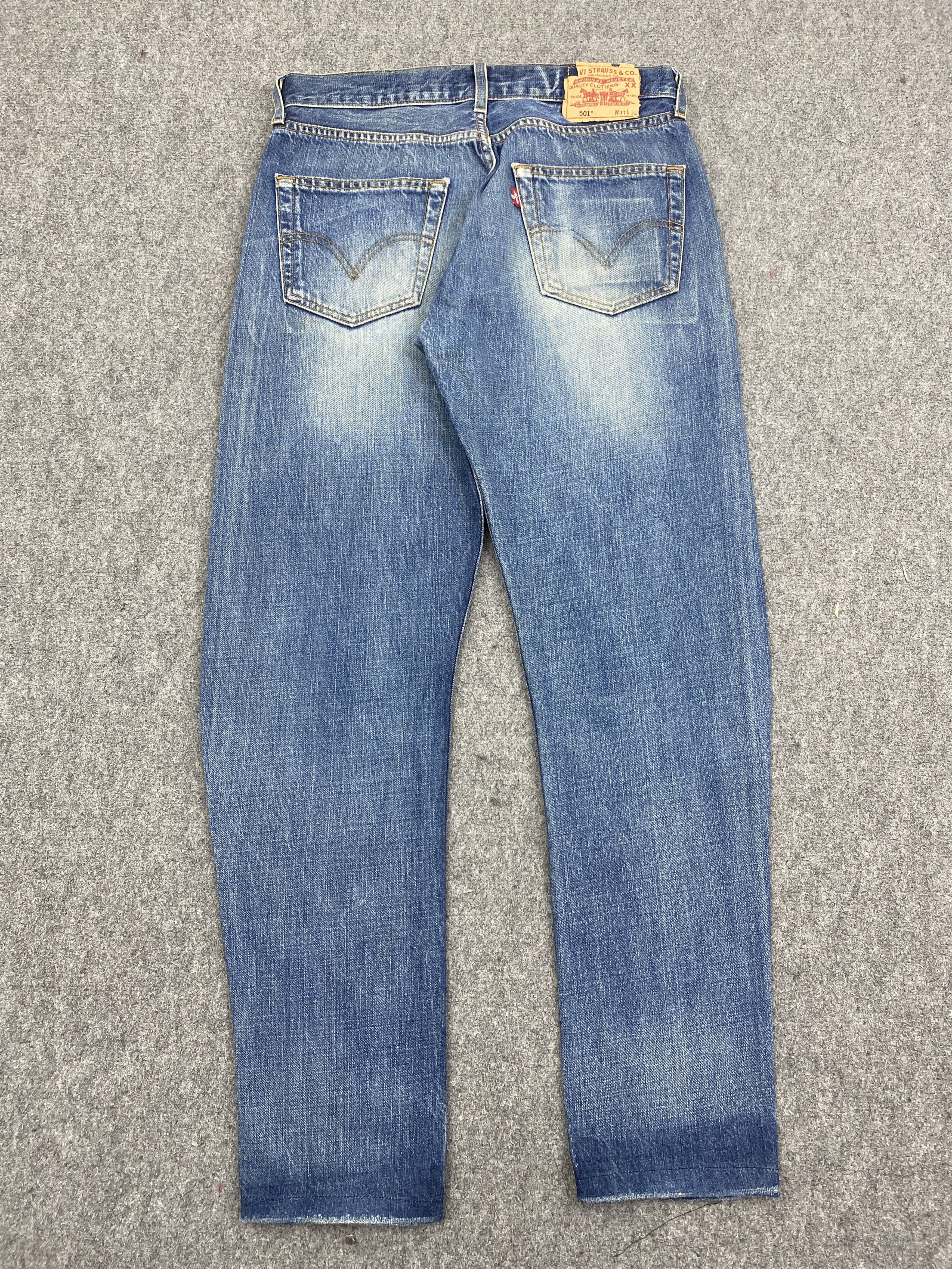 Levi's Vintage Levi's 501 Rose Custom Design Jeans DP2765 Size US 30 / EU 46 - 3 Thumbnail