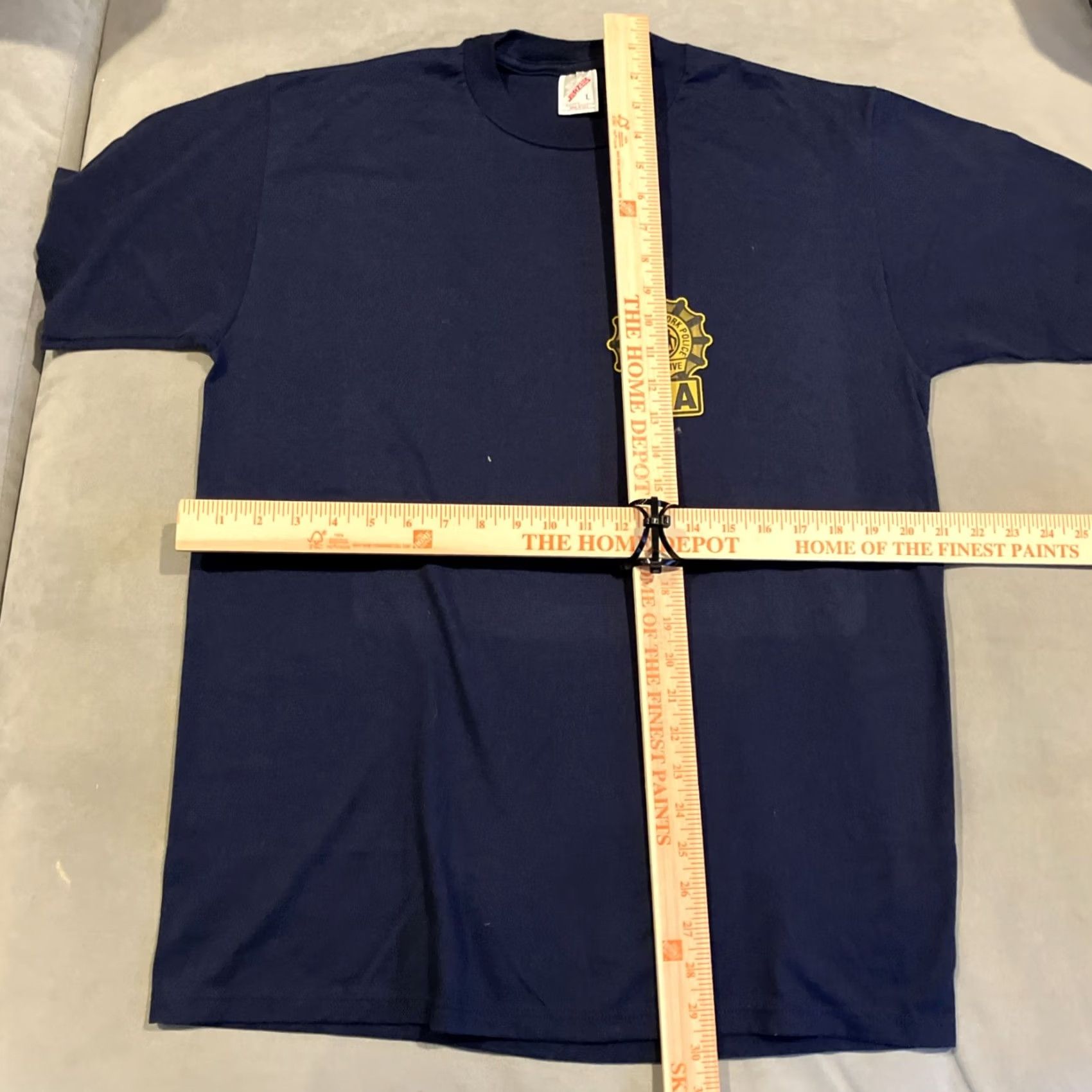 Jerzees VINTAGE Jerzees NYPD T Shirt L Blue Men Large Shirt Police City NYPD Jerzees T Shirt Blue L Men City Vintage NYPD Police Size US L / EU 52-54 / 3 - 4 Thumbnail