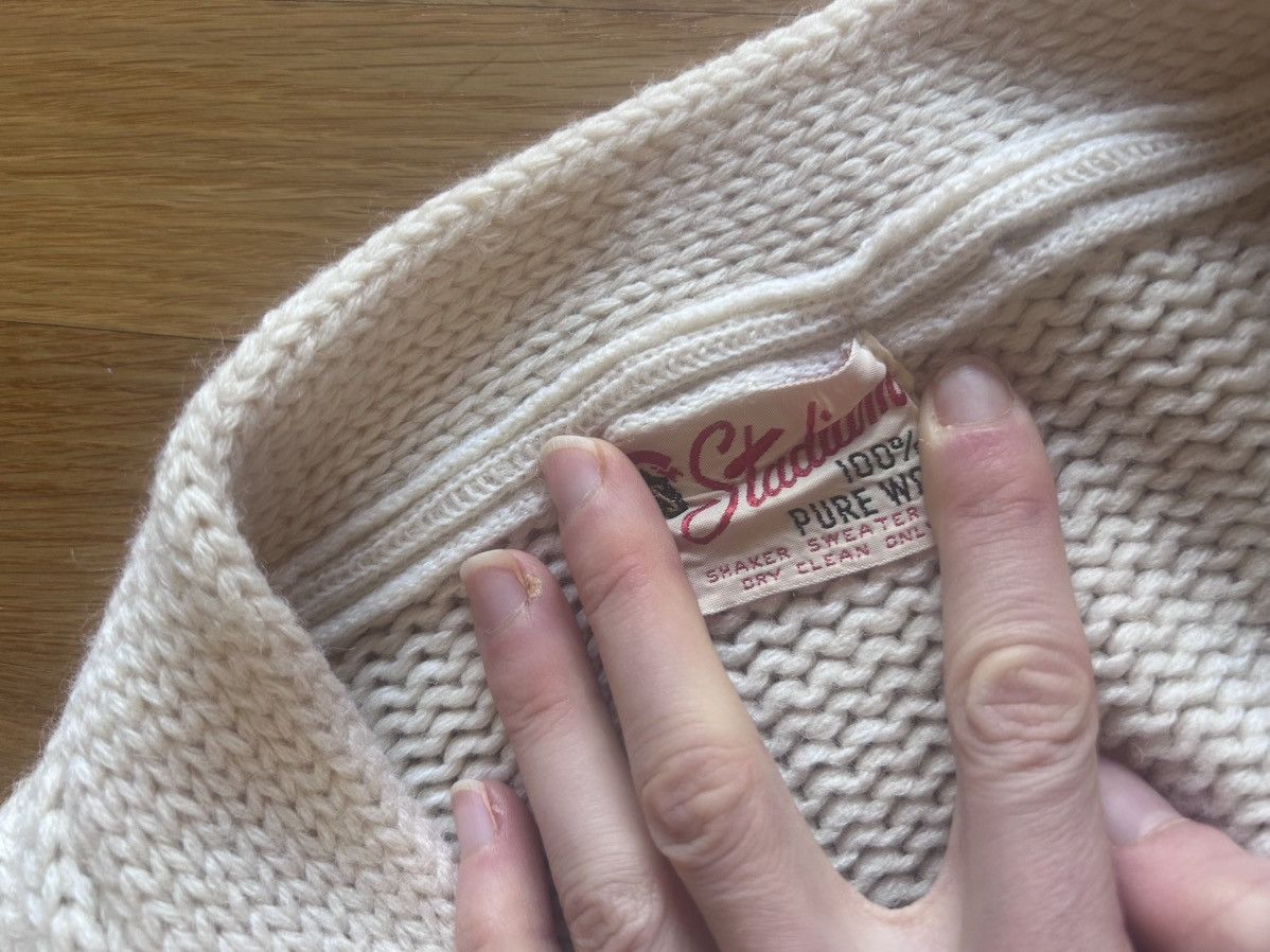 Stadium Goods Stadium 1950s 100% wool sweater cardigan mens medium Size US M / EU 48-50 / 2 - 4 Thumbnail