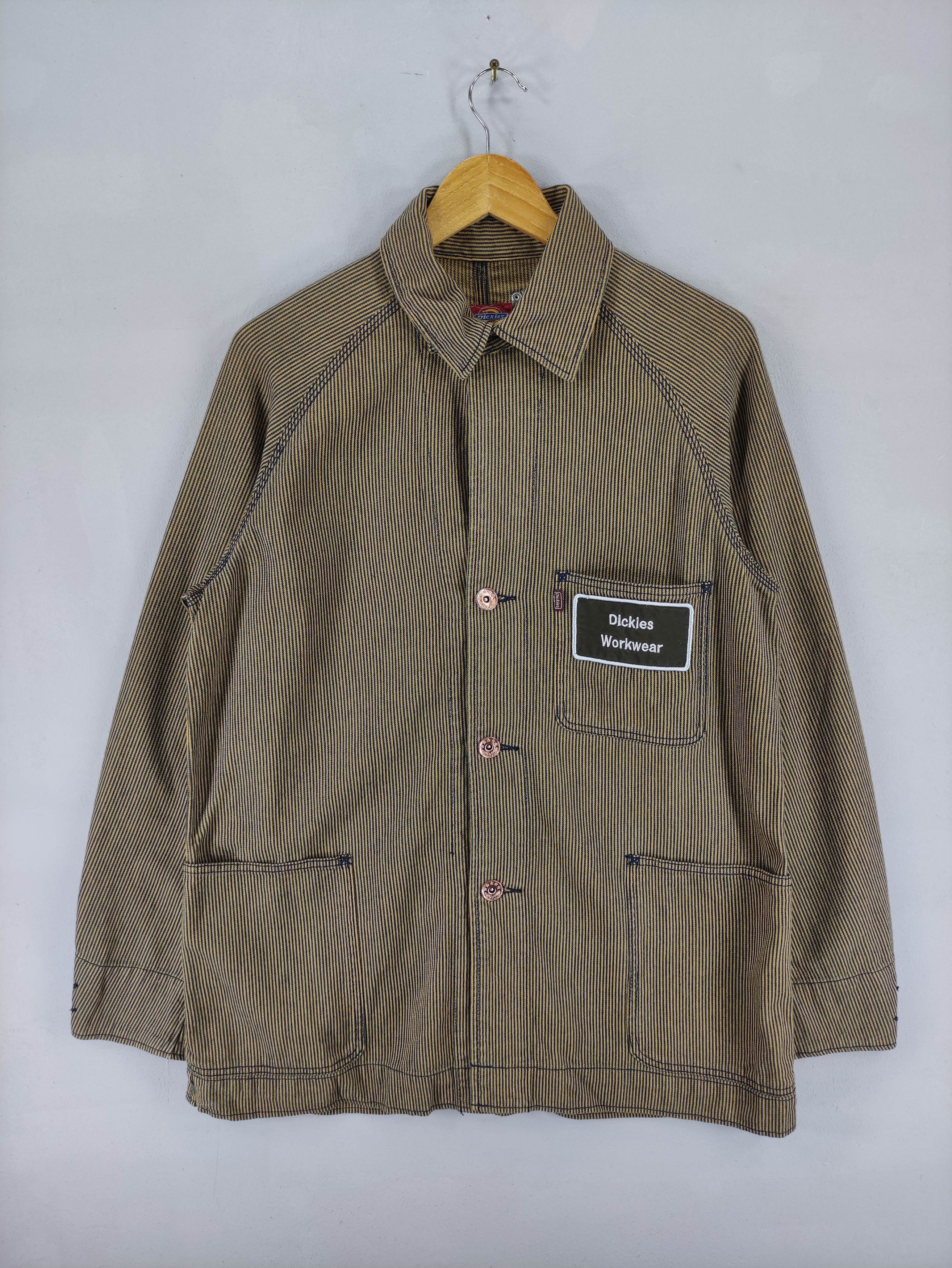 Dickies Vintage Dickies Chore Jacket Work Wear Size US L / EU 52-54 / 3 - 1 Thumbnail