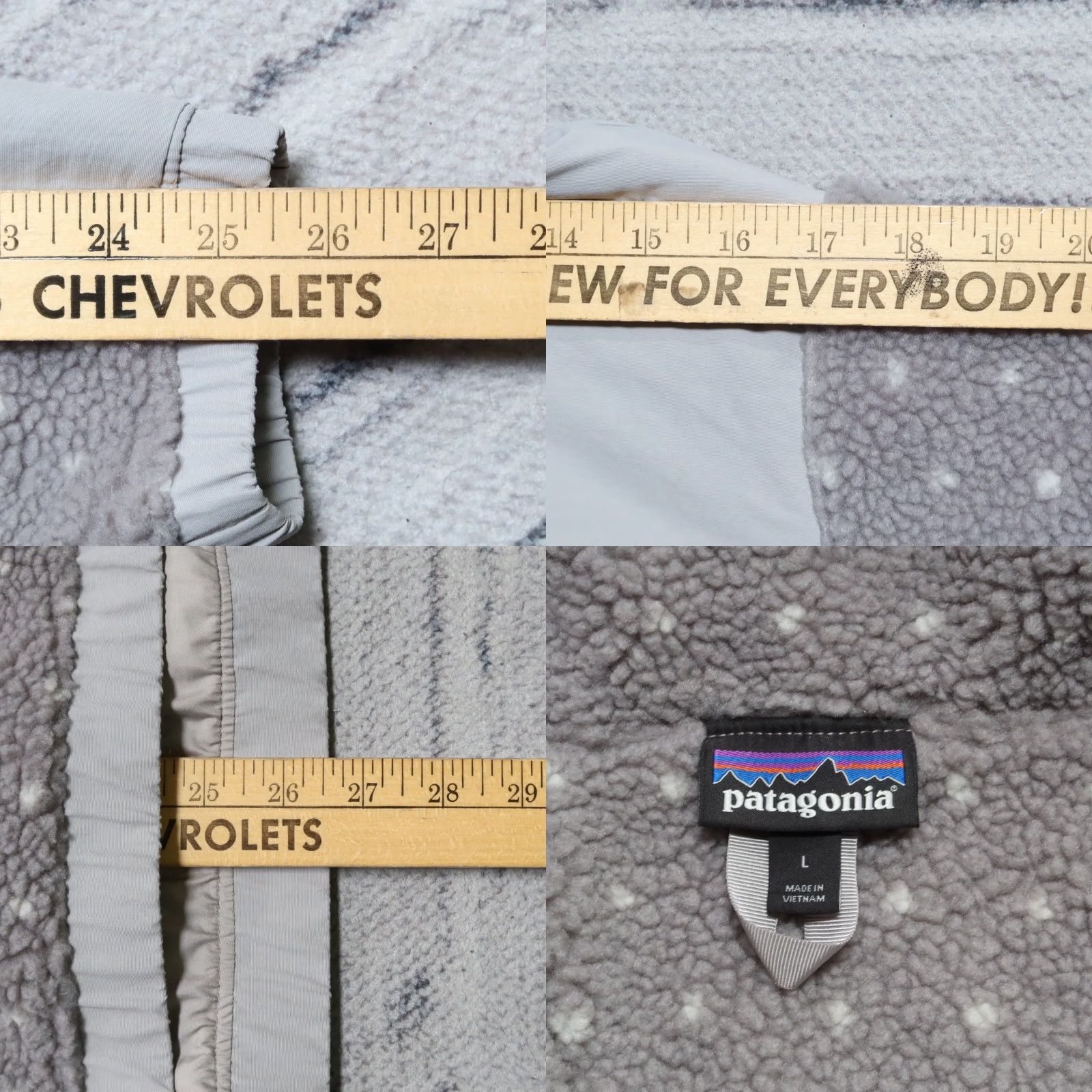Patagonia VINTAGE Patagonias Shelled Retro-X Pullover Women L Grey Pullover Retro-X Womens Size L Grey 90s Size L / US 10 / IT 46 - 8 Thumbnail