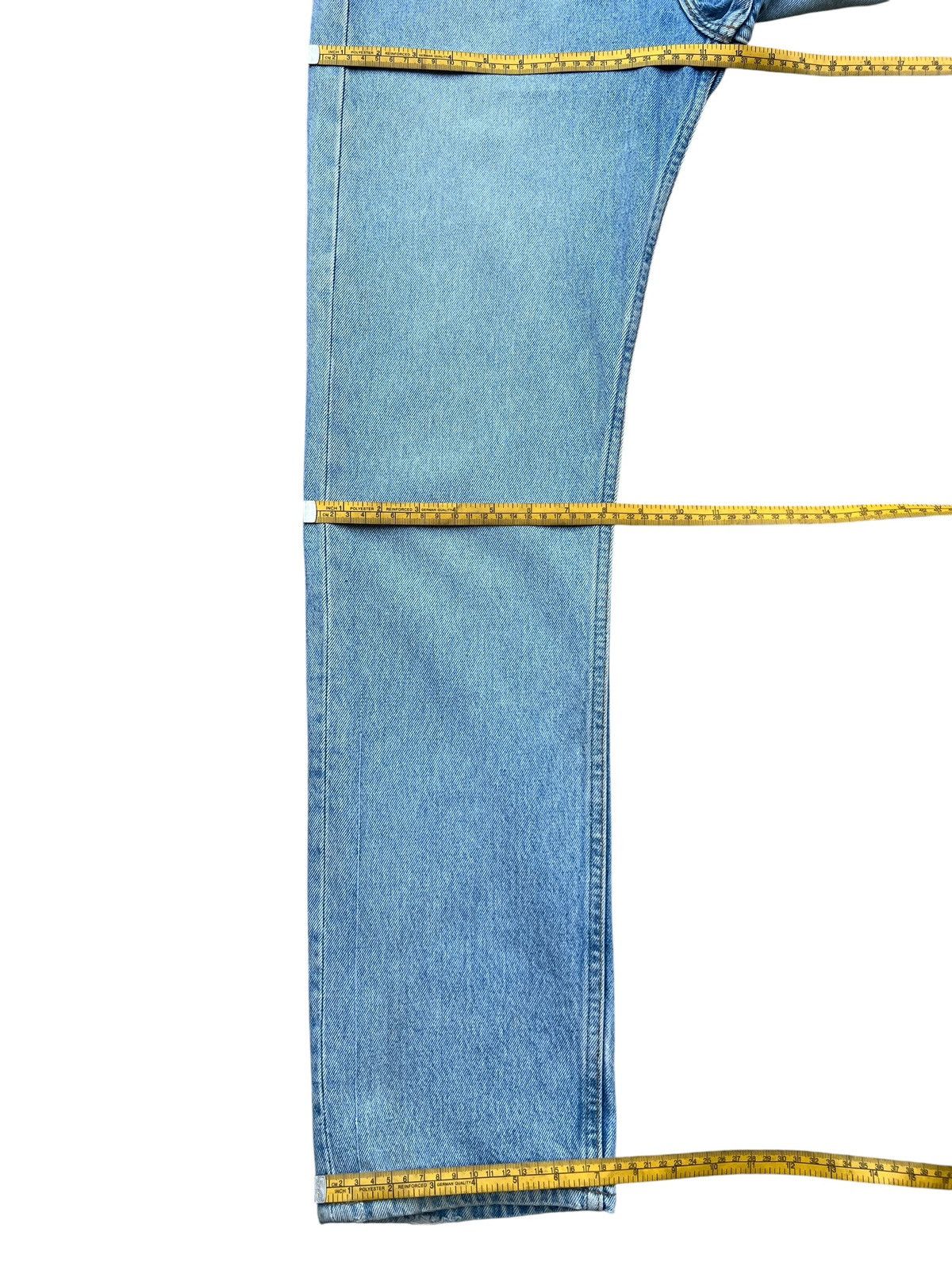 Levi's Vintage 90s Levis 501 USA Distressed Denim Jeans 31x31 Size 31" - 14 Thumbnail