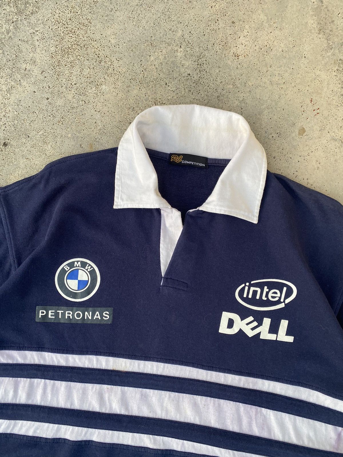 BMW Vintage BMW Polo Rugby Formula 1 Racing Size US L / EU 52-54 / 3 - 2 Thumbnail