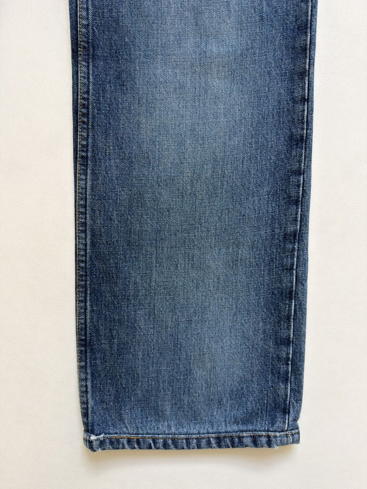 Helmut Lang OG ‘Whiskered Blue Denim’ Jeans Size US 36 / EU 52 - 12 Thumbnail
