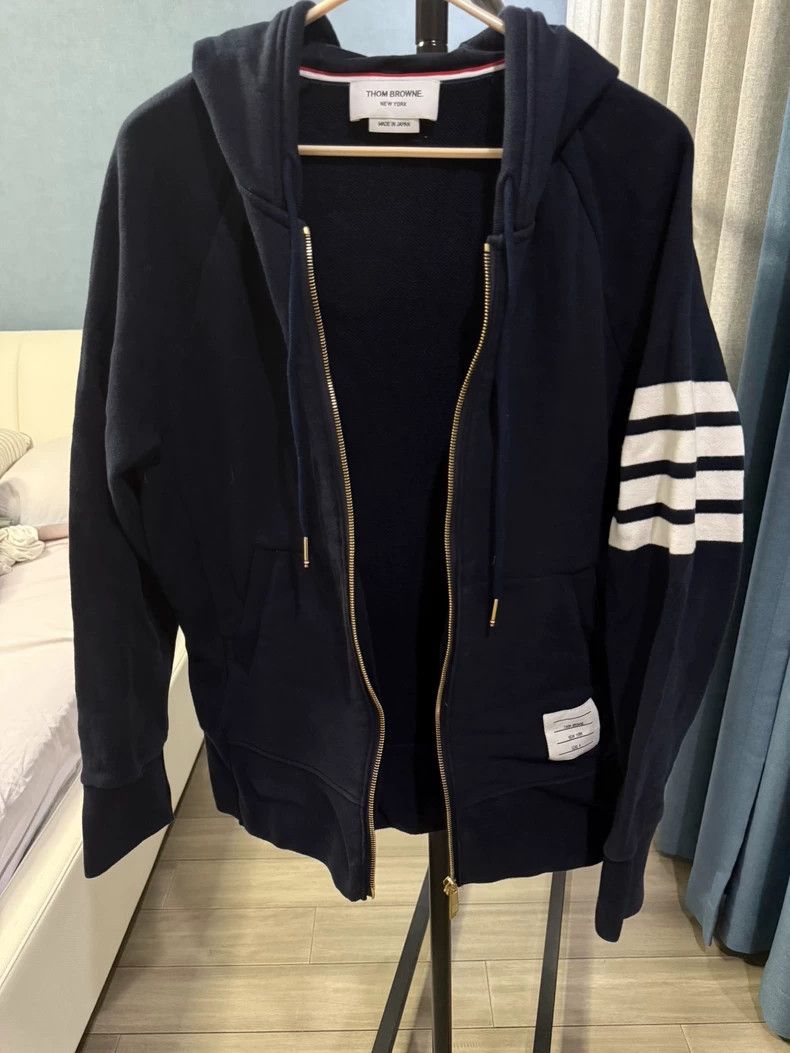 Thom Browne Thom Browne A hoodie jacket Size US XL / EU 56 / 4 - 1 Thumbnail