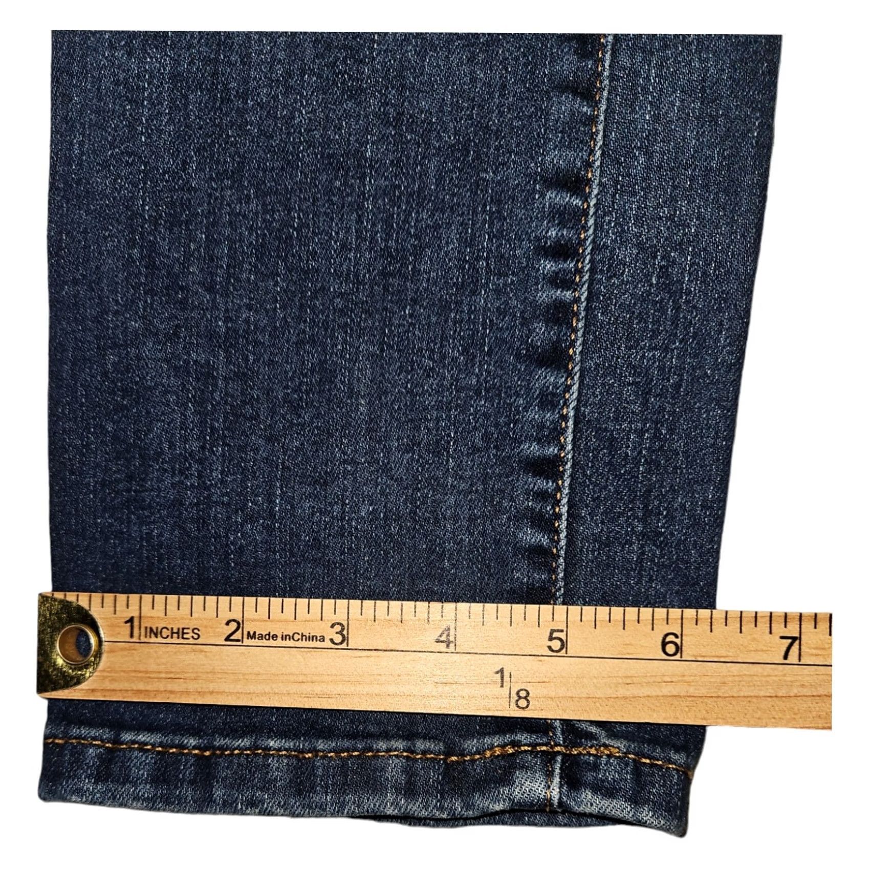 Banana Republic VINTAGE Banana Republic Jeans Women's 26 Tall Slim Blue Denim 5-Pocket Stretch Dark Headline: City, Preppy Mens Women Girls? Size 26" / US 2 / IT 38 - 6 Thumbnail