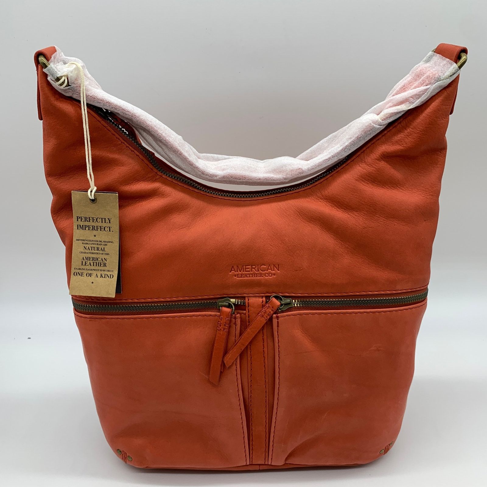 Other American Leather Co. Handbags Orange Whiskey Hobo Hanover Size ONE SIZE - 2 Thumbnail