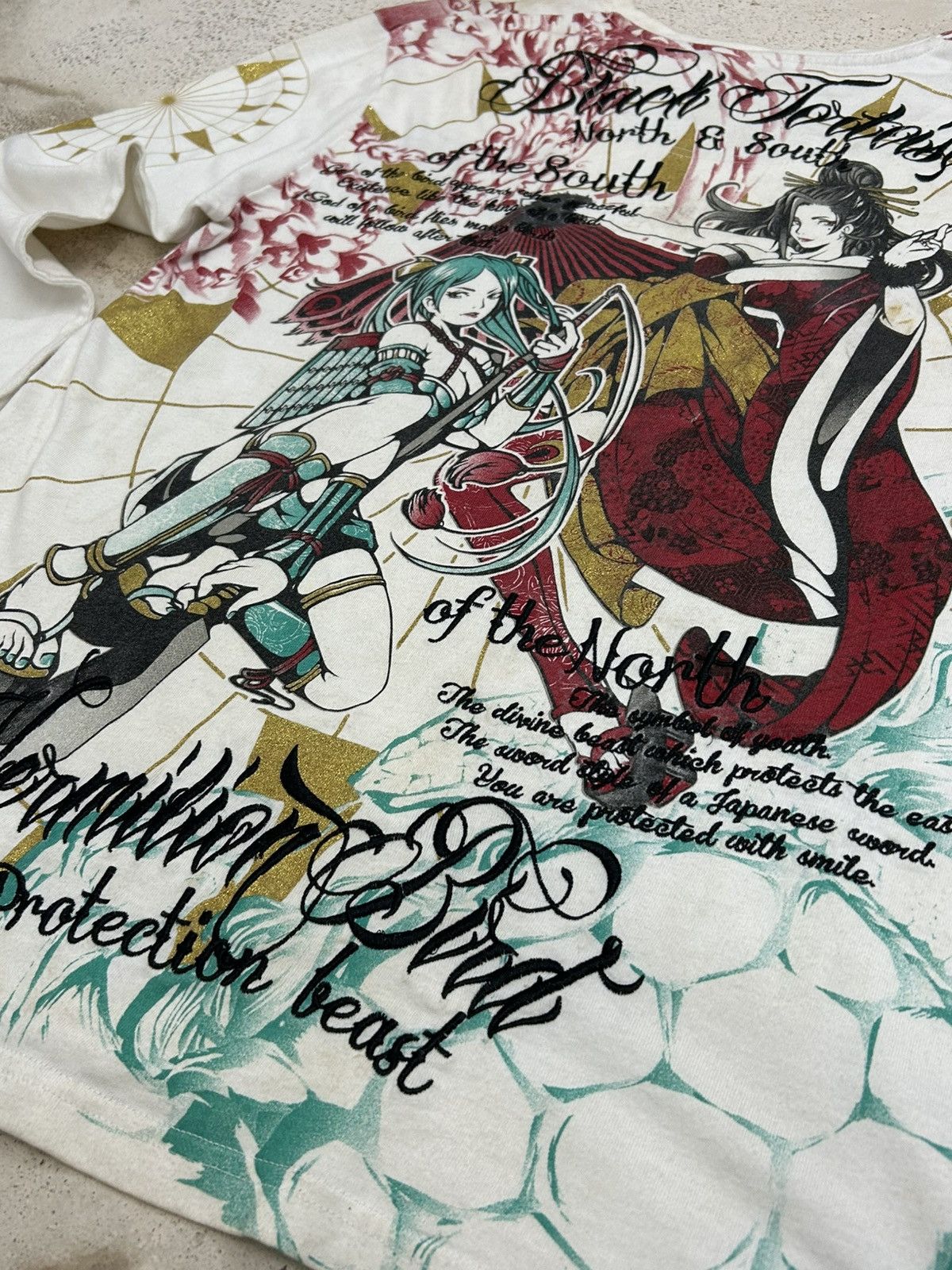 Designer × Japanese Brand God Tradition Japan Legendary Fighter North & South Beast Size US M / EU 48-50 / 2 - 5 Thumbnail
