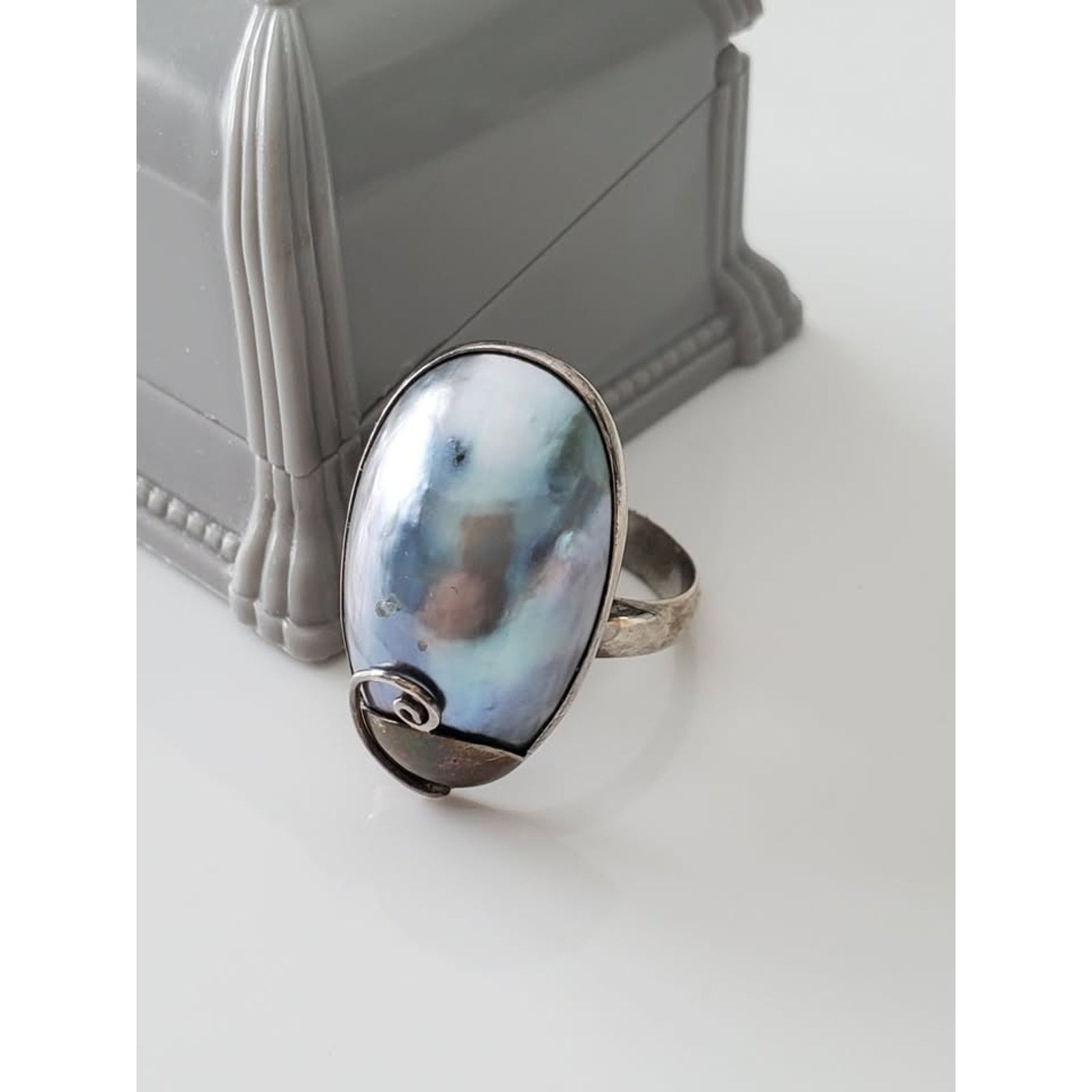 Other Sterling Silver FIFIROSE Nautilus Shell Ring Size ONE SIZE - 10 Thumbnail