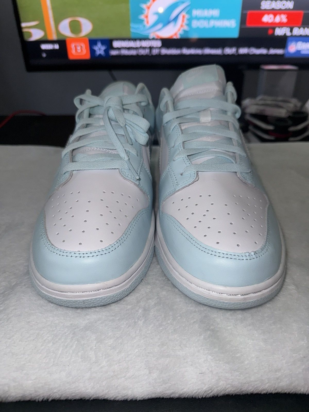 Nike Nike Dunk Low Retro “Glacier Blue” Size US 14 / EU 47 - 3 Thumbnail