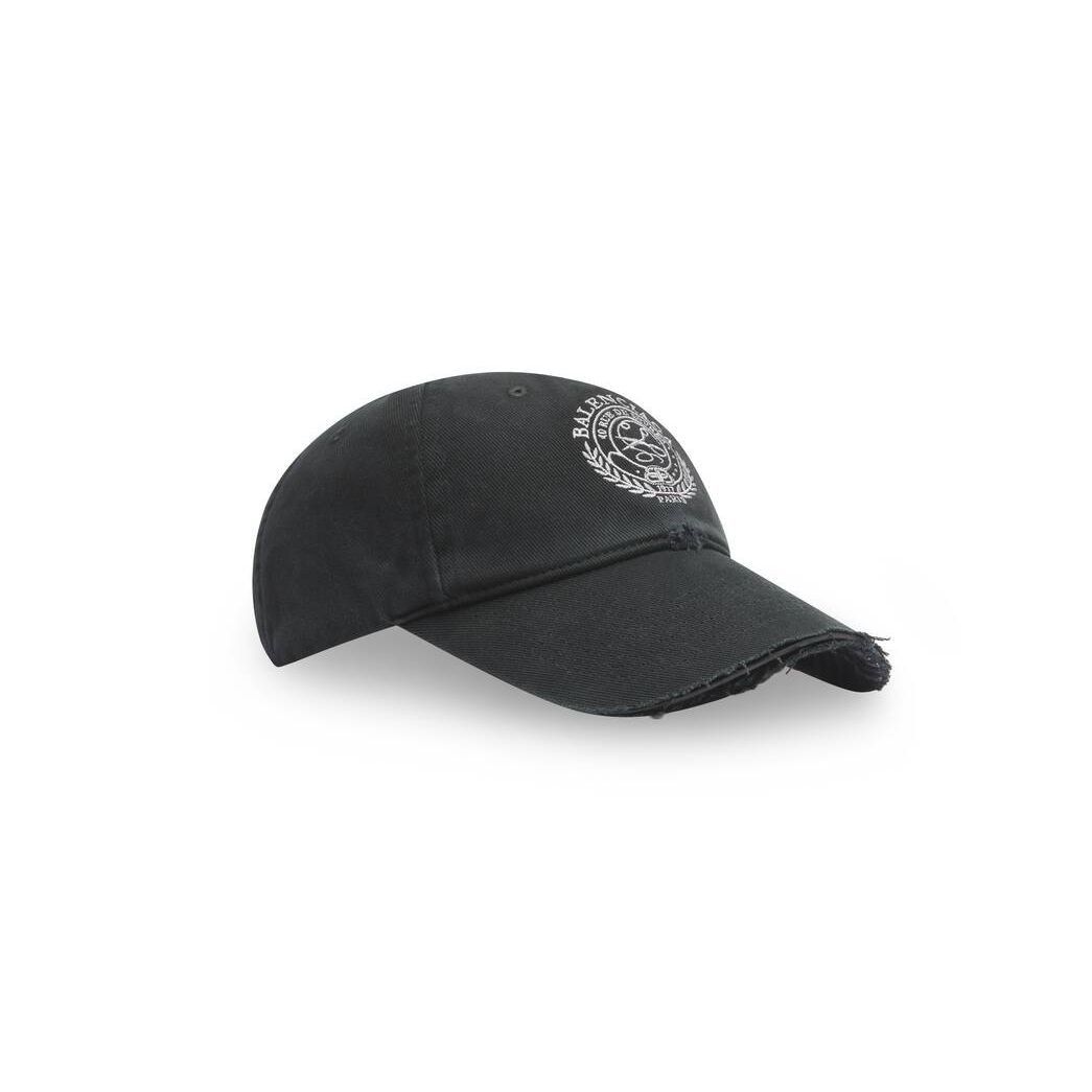 Balenciaga o1mt1gz0924 Size: S / Scissors Crest Cap in Black Size ONE SIZE - 2 Thumbnail
