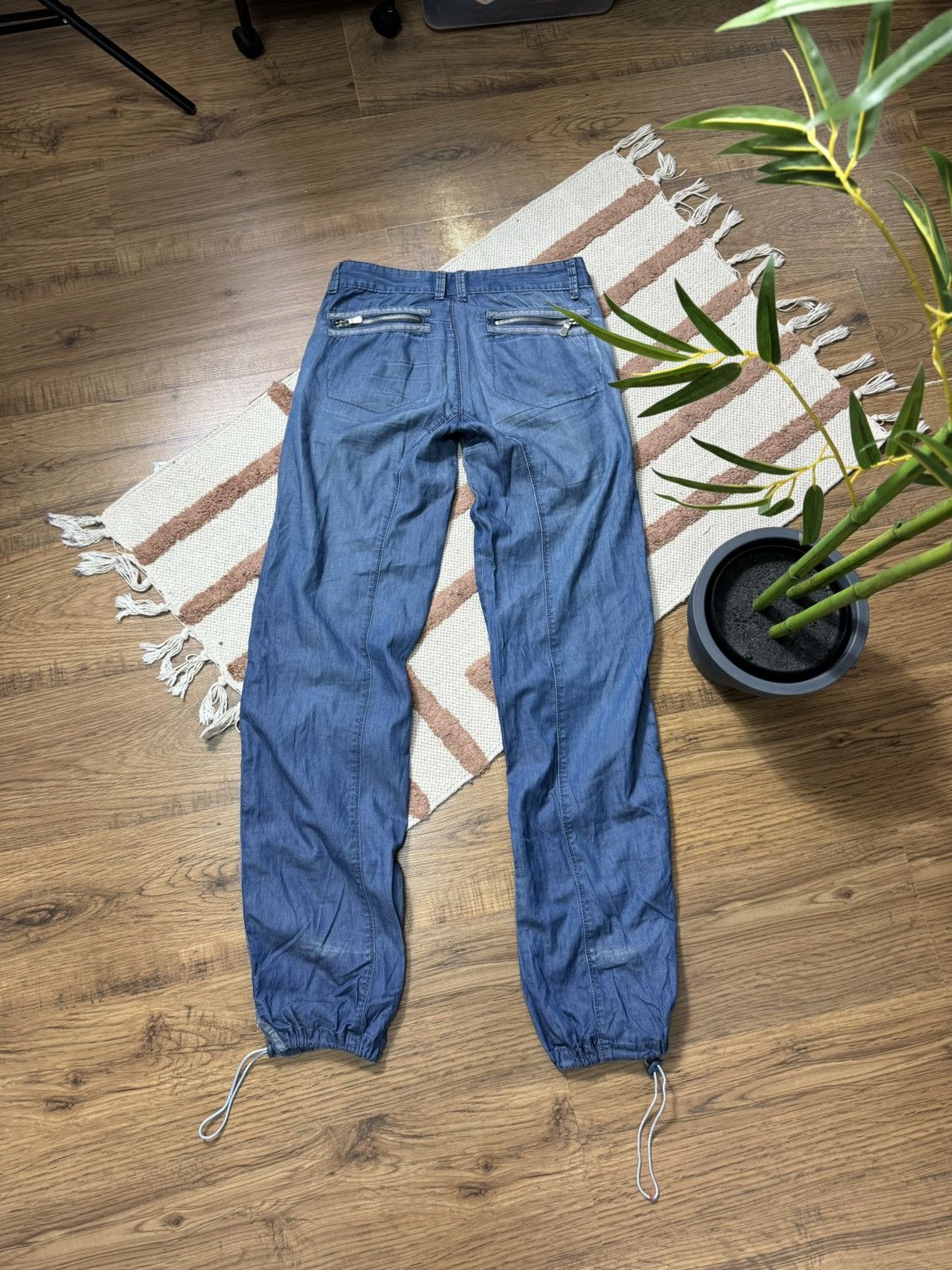 Diesel VINTAGE DIESEL DENIM ZIP JEANS Size 27" / US 4 / IT 40 - 5 Thumbnail