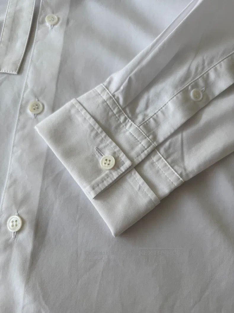 Yohji Yamamoto Yohji Yamamoto 22AW Yohji Yamamoto Palace Collar Shirt Size US L / EU 52-54 / 3 - 6 Thumbnail