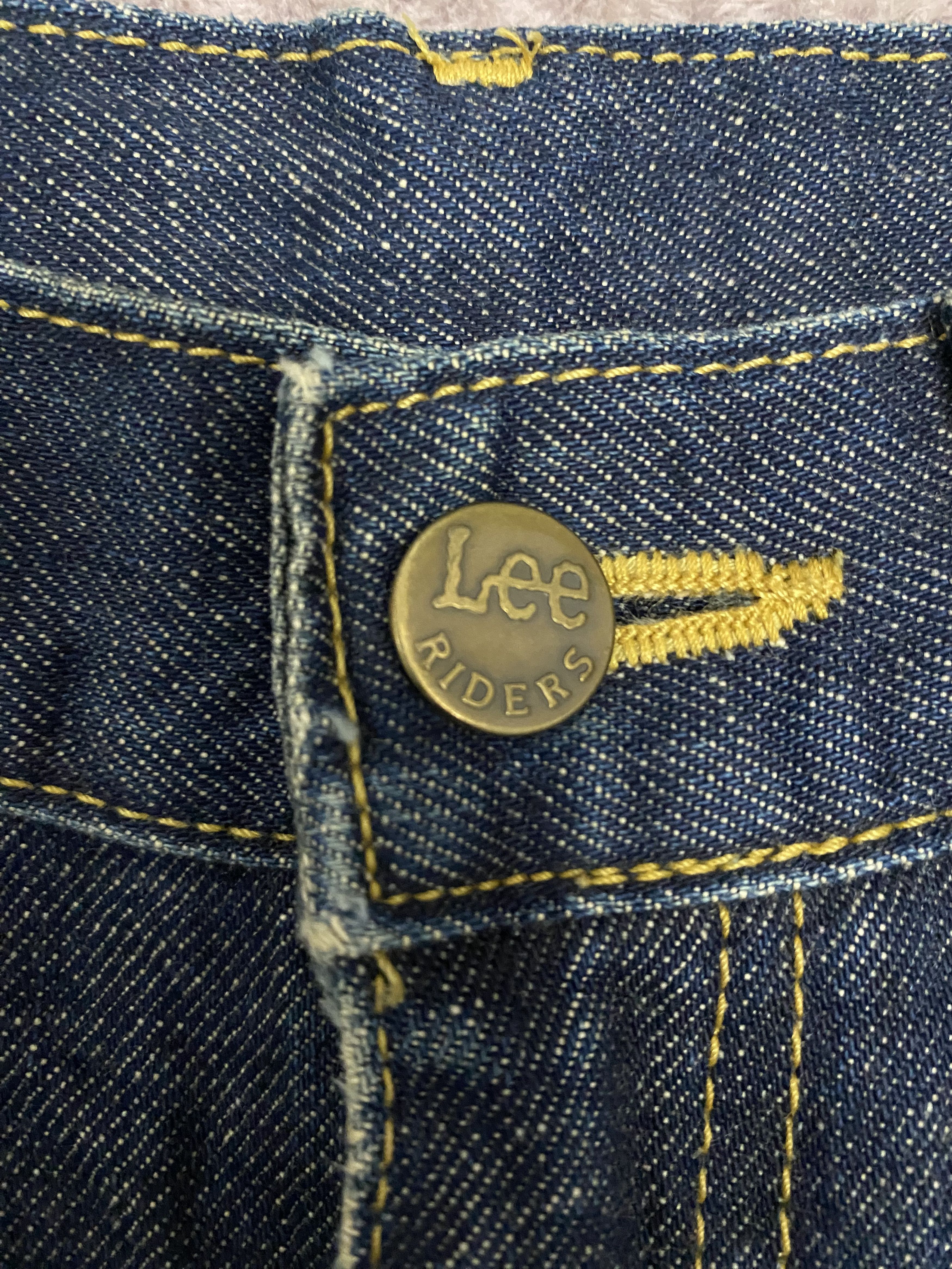 Lee Vintage Lee MR Riders Sanforized Mini Bootcut Jeans Size US 28 / EU 44 - 9 Thumbnail