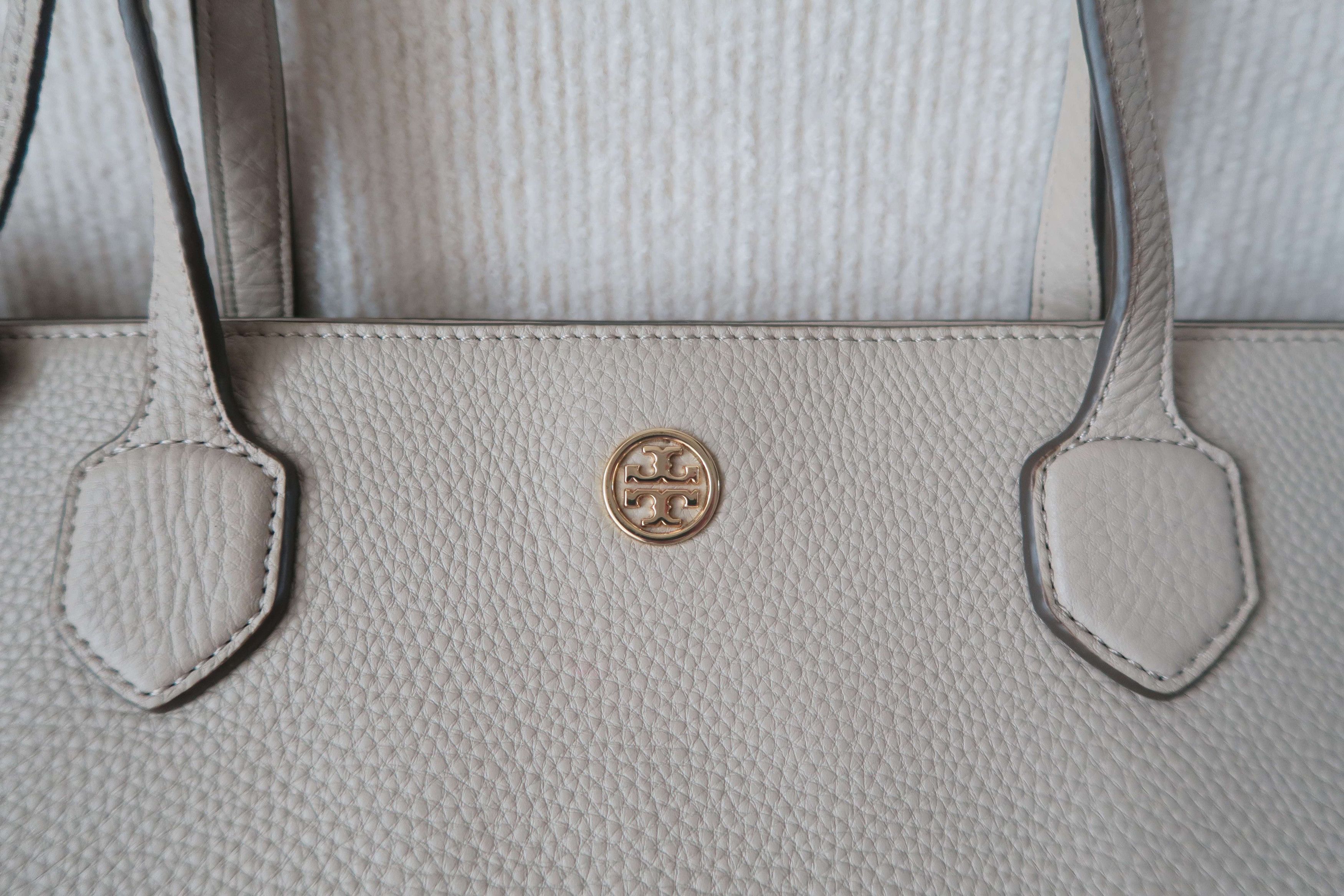 Tory Burch Tory Burch Expandable Robinson Leather Shoulder Tote Handbag Size ONE SIZE - 7 Thumbnail