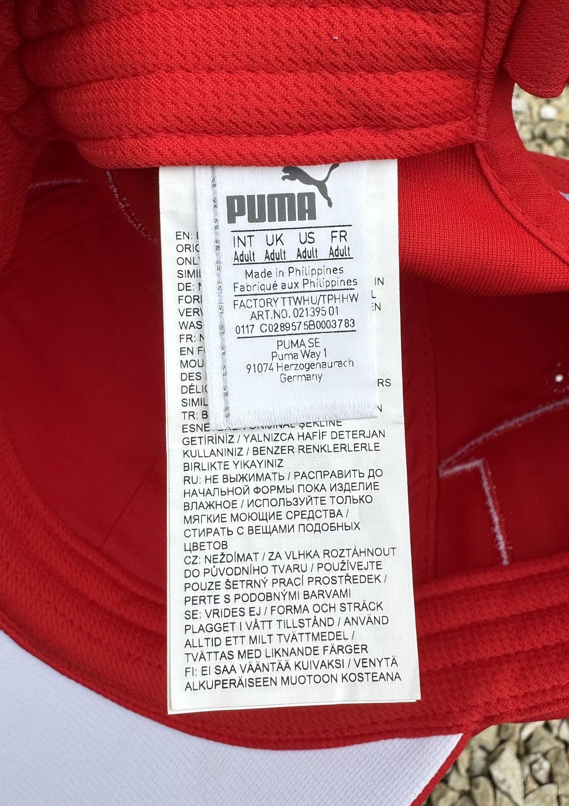 Ferrari × Puma Ferrari Scuderia Formula 1 Racing Team Cap Hat Puma Size ONE SIZE - 9 Thumbnail