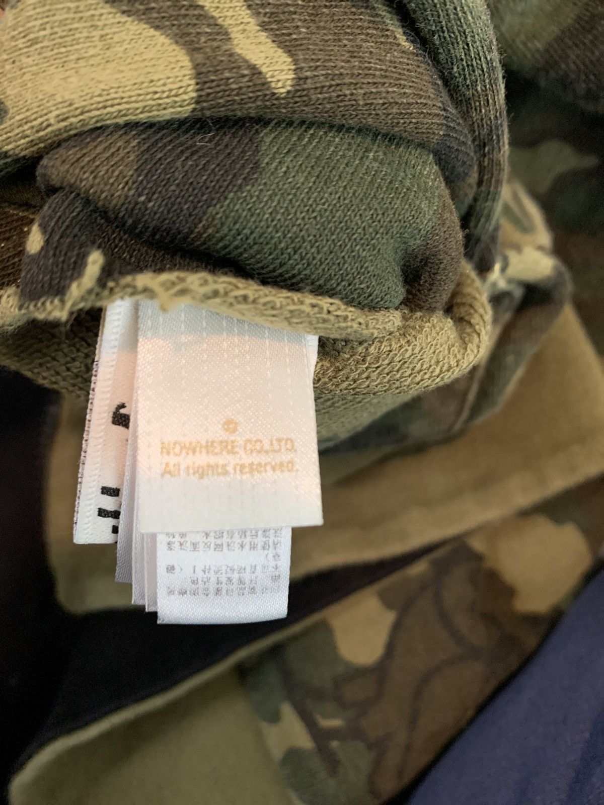 Bape x OVO Woodland Camo Shark Reversible Full Zip Hoodie